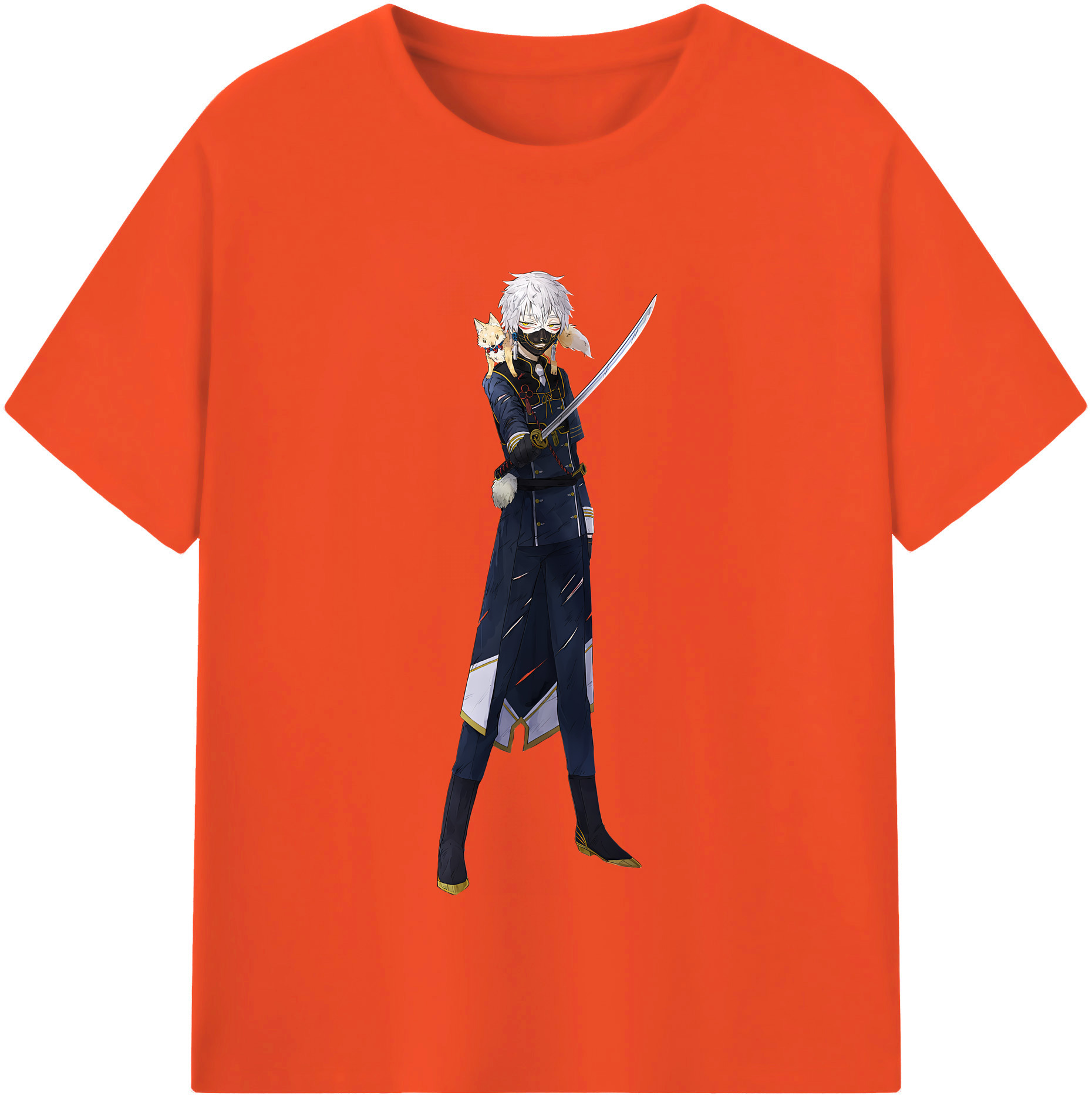 （画像用） 刀剣乱舞 Touken Ranbu 綿100％半袖Tシャツ（フロントプリント）