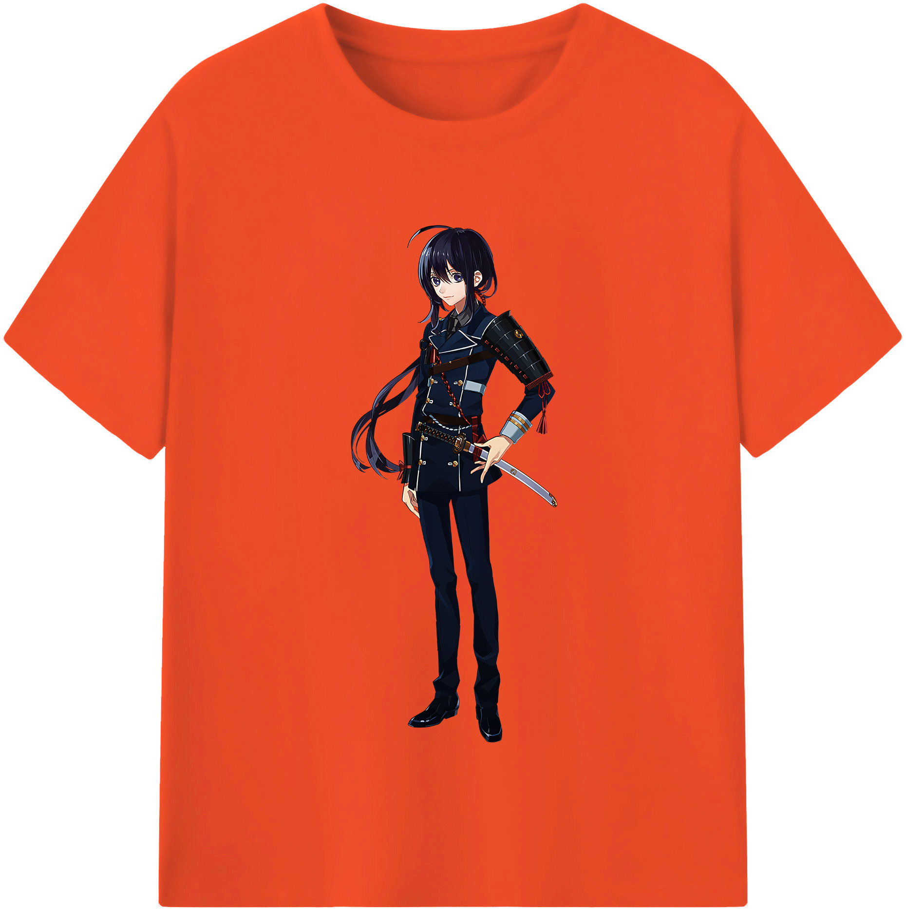 （画像用） 刀剣乱舞 Touken Ranbu 綿100％半袖Tシャツ（フロントプリント）