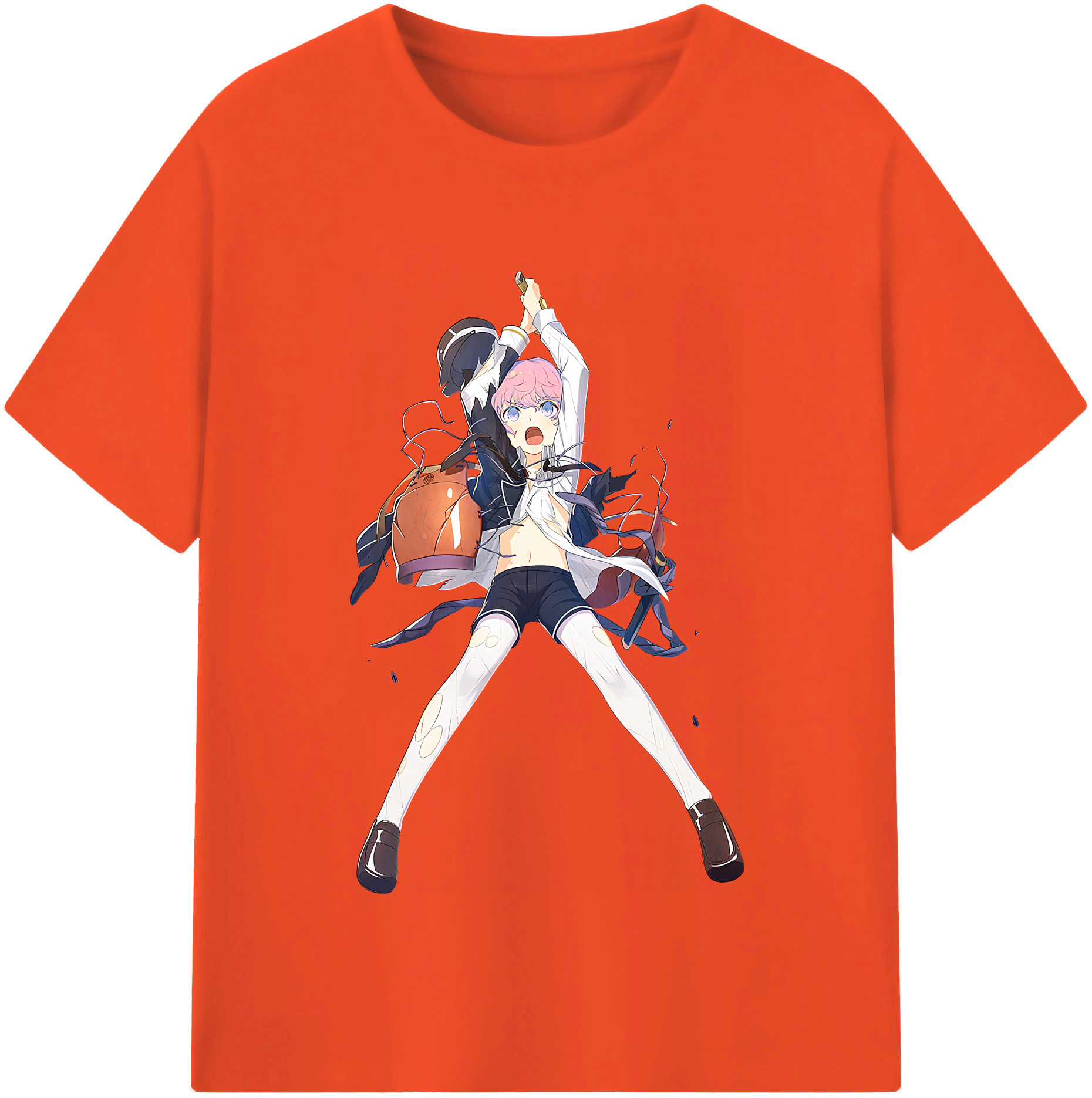 （画像用） 刀剣乱舞 Touken Ranbu 綿100％半袖Tシャツ（フロントプリント）