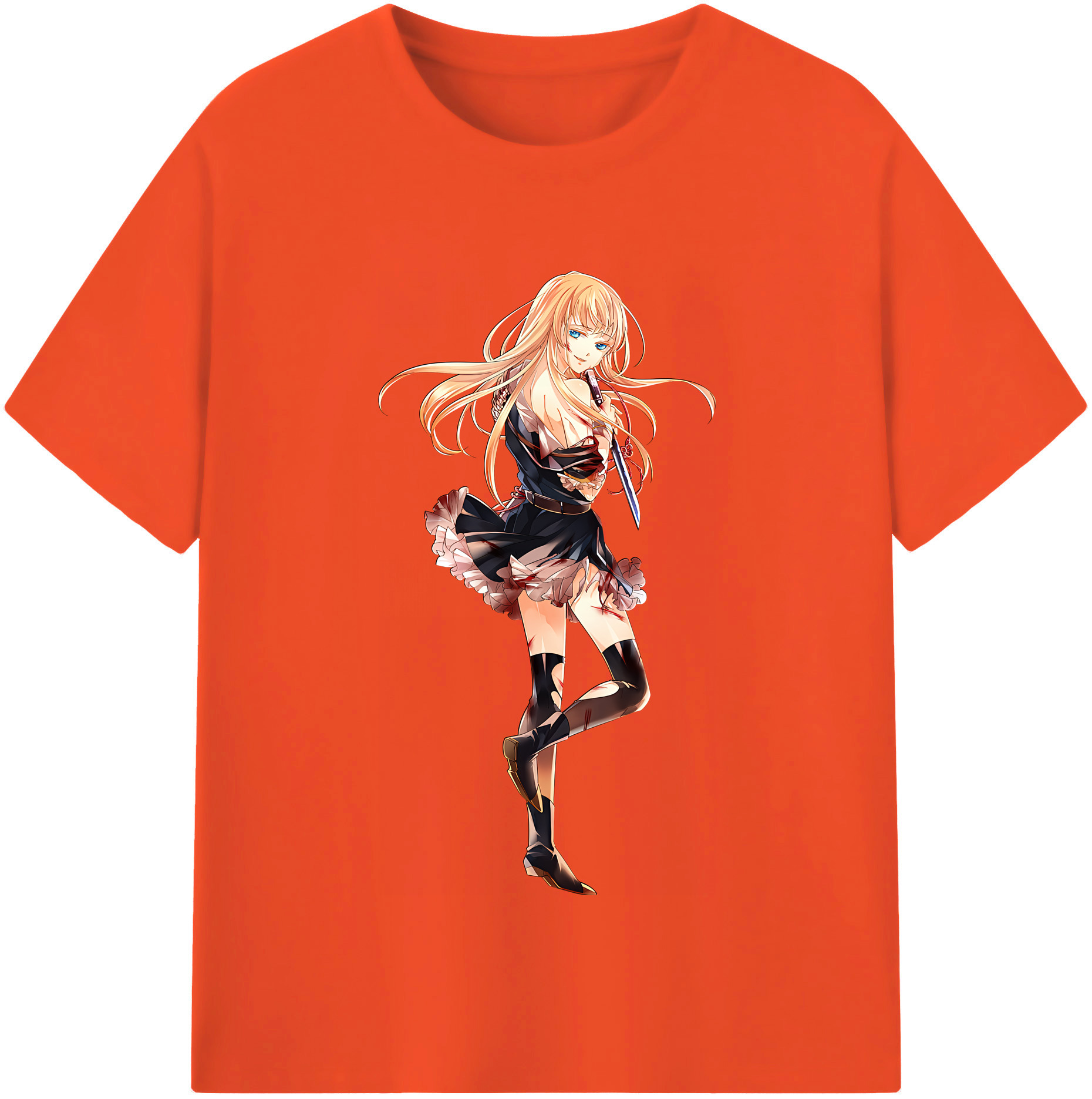 （画像用） 刀剣乱舞 Touken Ranbu 綿100％半袖Tシャツ（フロントプリント）