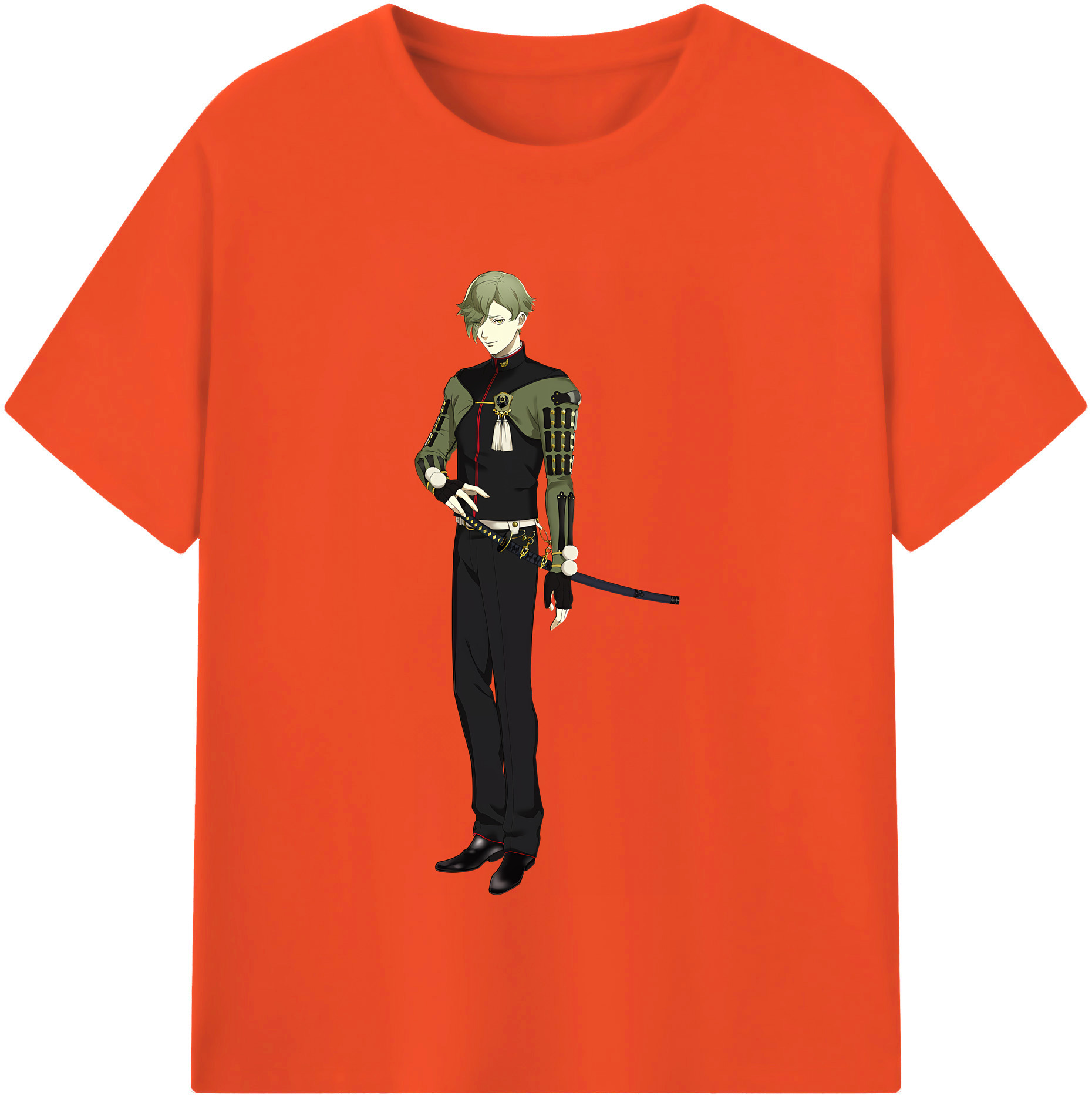 （画像用） 刀剣乱舞 Touken Ranbu 綿100％半袖Tシャツ（フロントプリント）