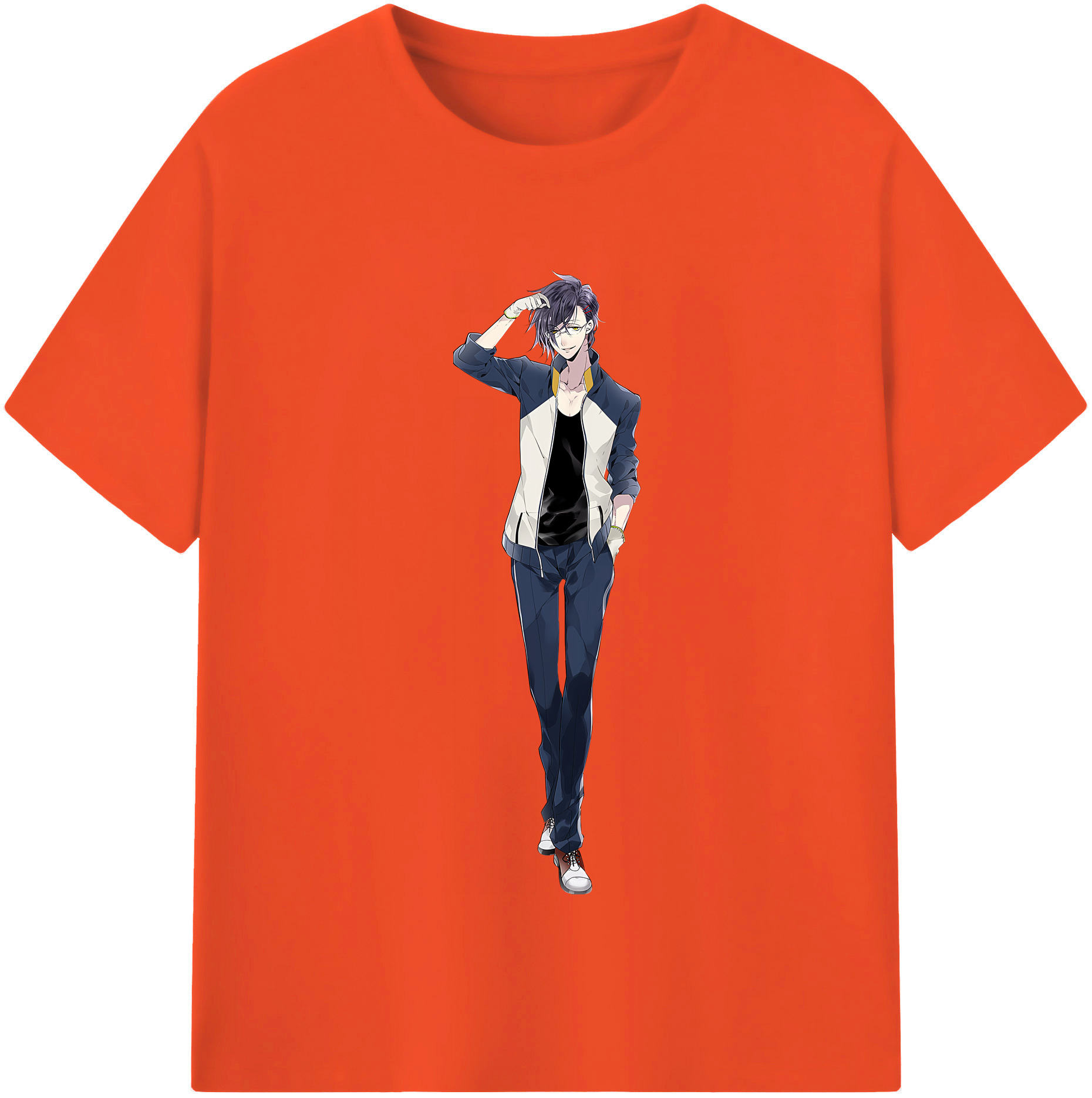 （画像用） 刀剣乱舞 Touken Ranbu 綿100％半袖Tシャツ（フロントプリント）