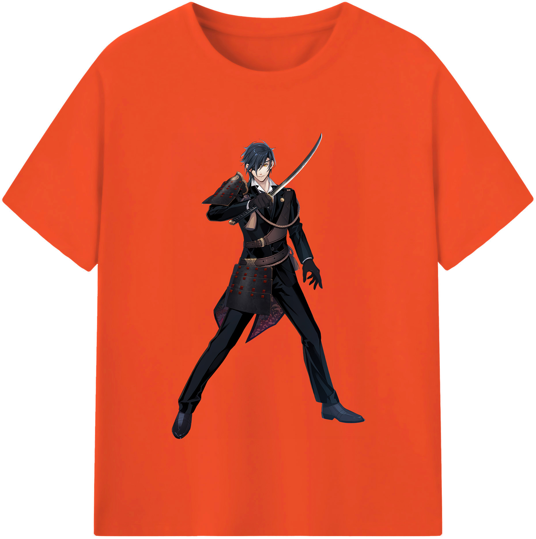 （画像用） 刀剣乱舞 Touken Ranbu 綿100％半袖Tシャツ（フロントプリント）