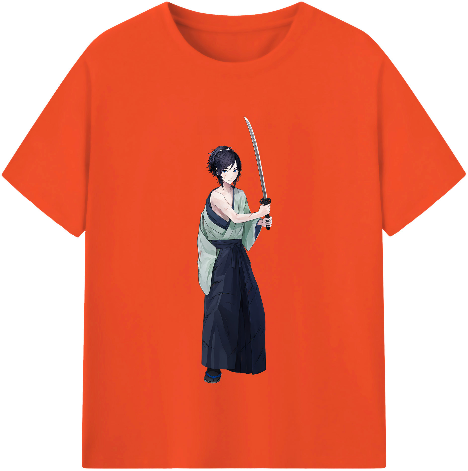 （画像用） 刀剣乱舞 Touken Ranbu 綿100％半袖Tシャツ（フロントプリント）