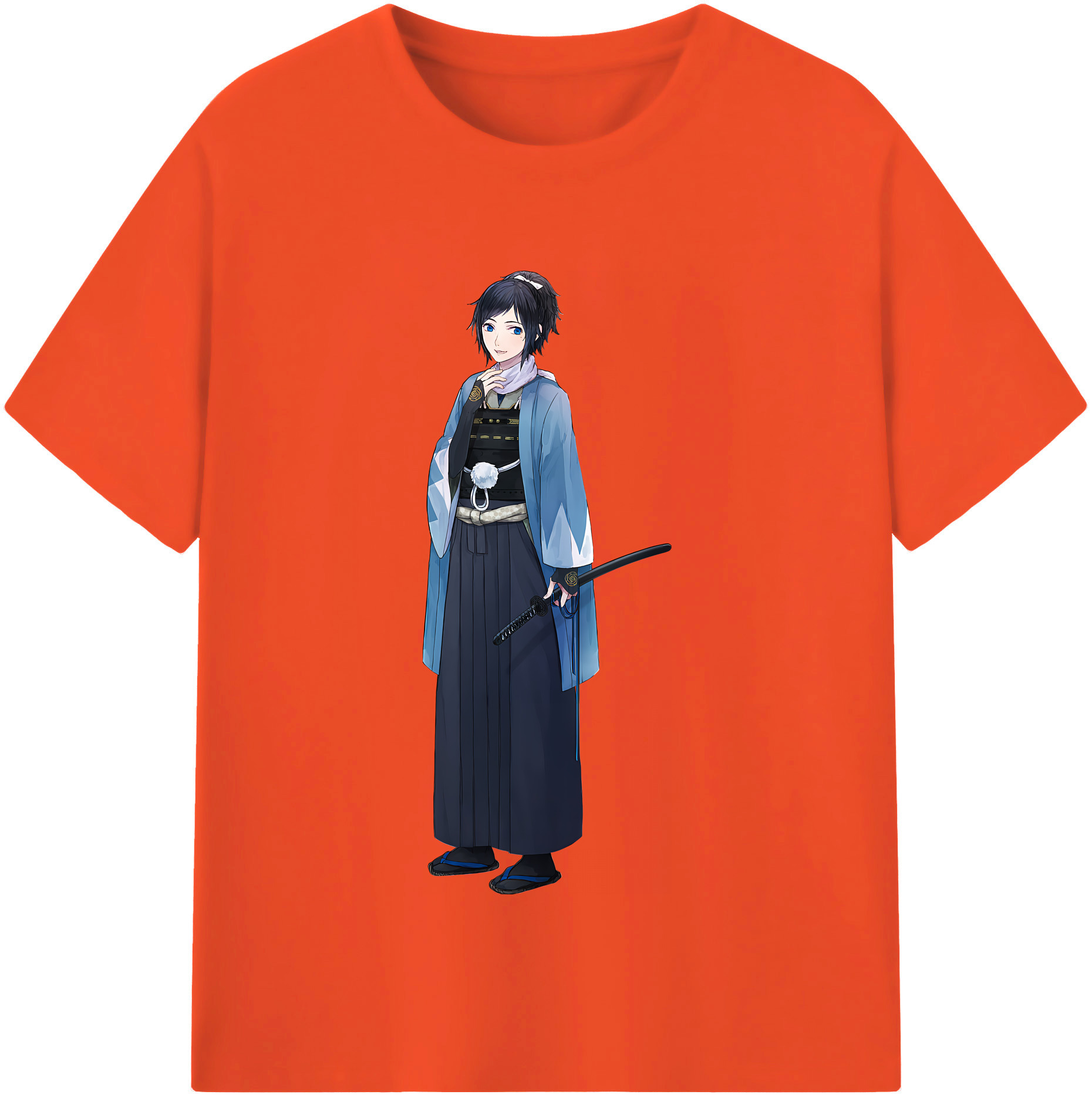 （画像用） 刀剣乱舞 Touken Ranbu 綿100％半袖Tシャツ（フロントプリント）
