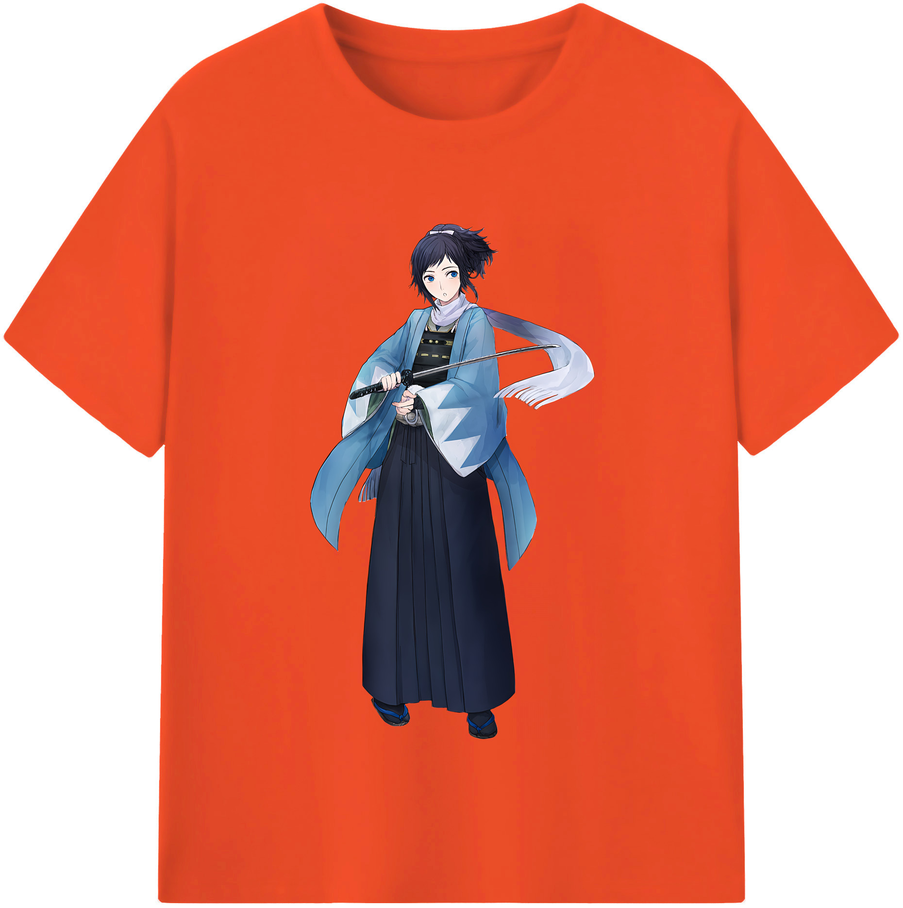 （画像用） 刀剣乱舞 Touken Ranbu 綿100％半袖Tシャツ（フロントプリント）