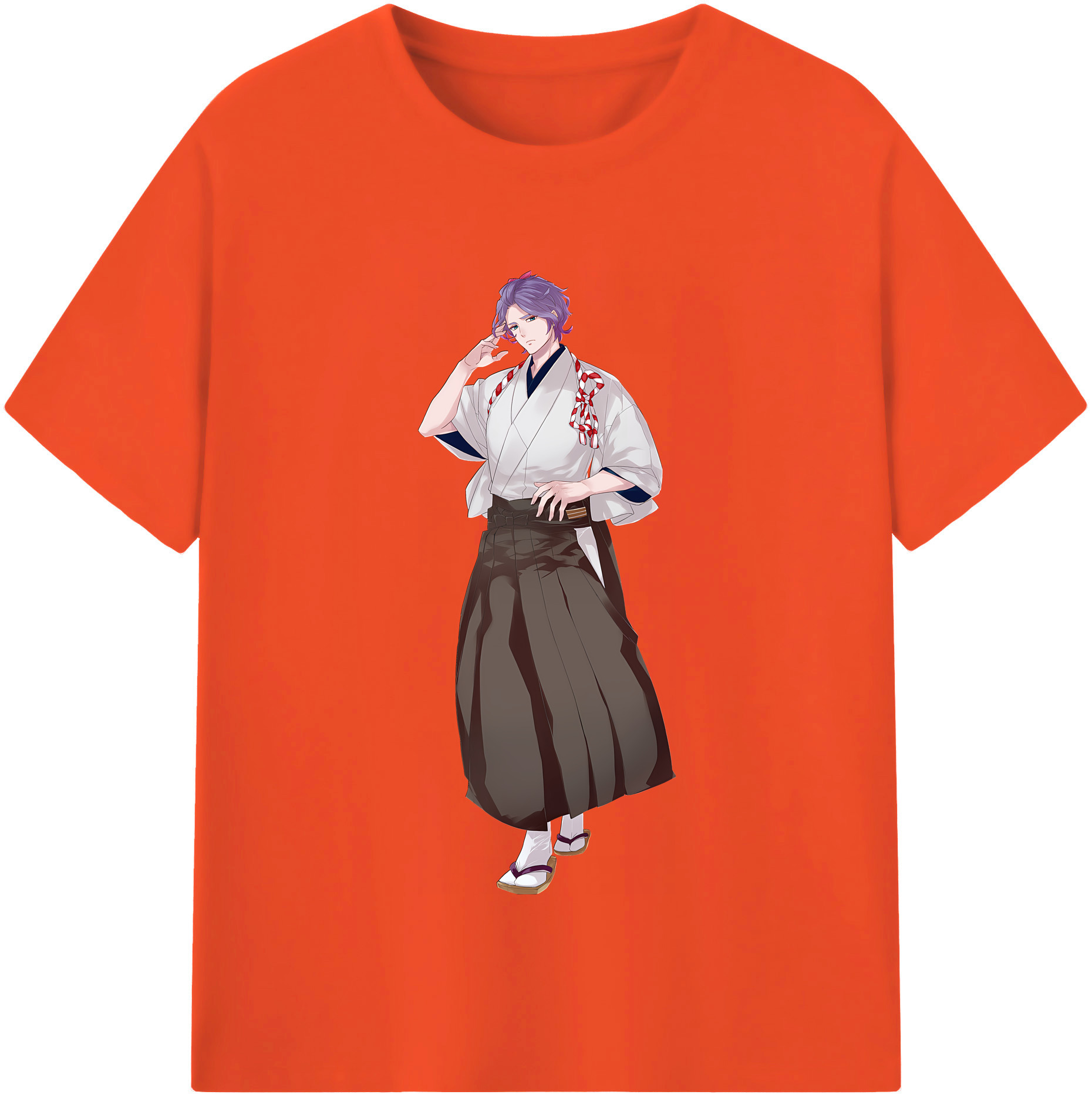 （画像用） 刀剣乱舞 Touken Ranbu 綿100％半袖Tシャツ（フロントプリント）