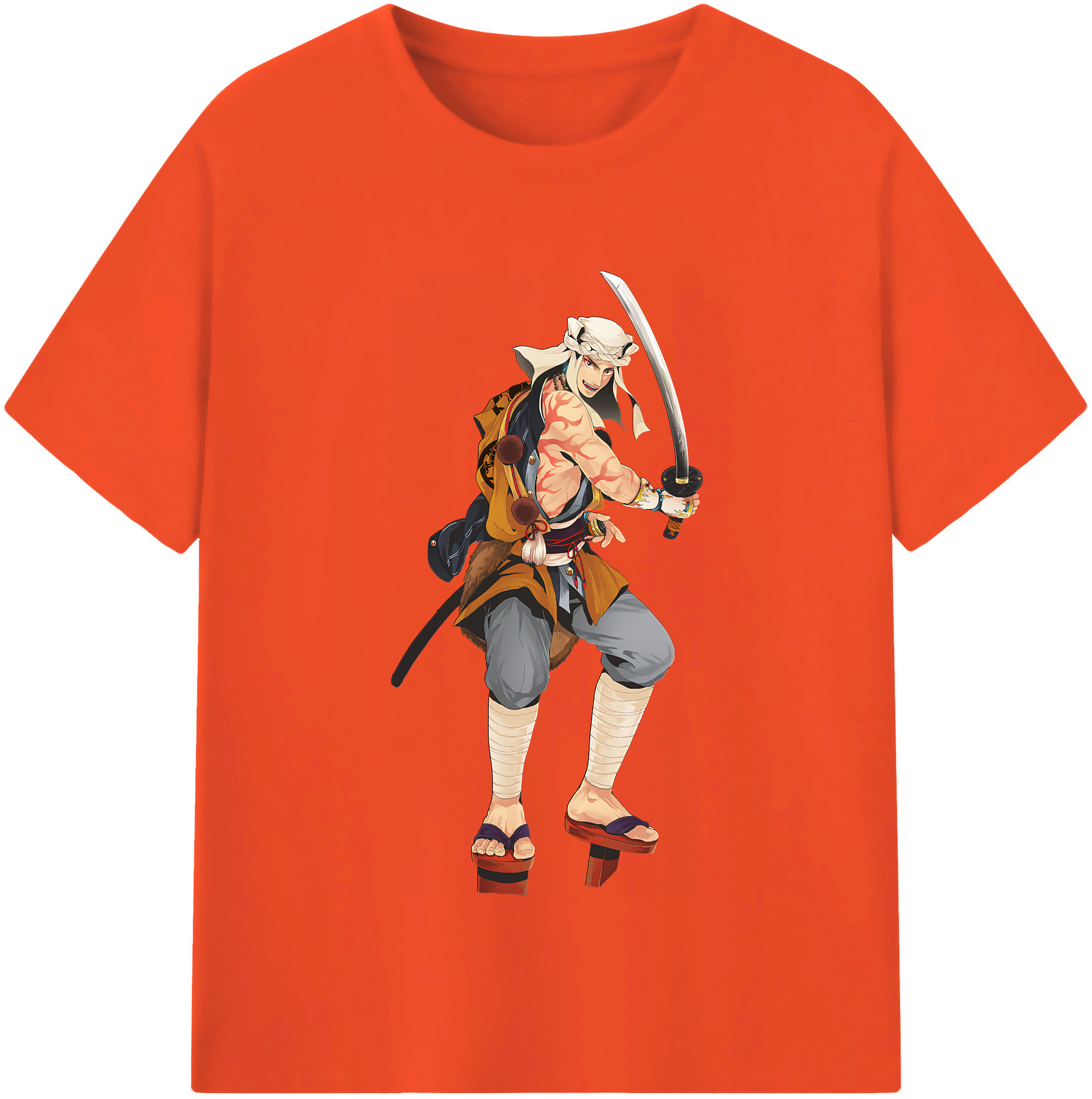 （画像用） 刀剣乱舞 Touken Ranbu 綿100％半袖Tシャツ（フロントプリント）