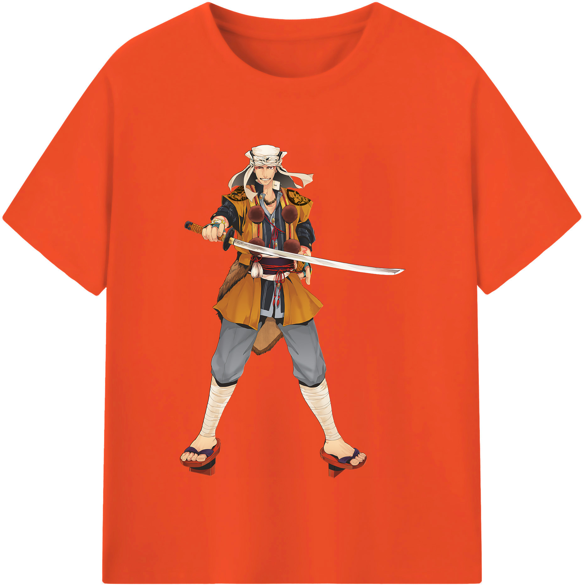 （画像用） 刀剣乱舞 Touken Ranbu 綿100％半袖Tシャツ（フロントプリント）