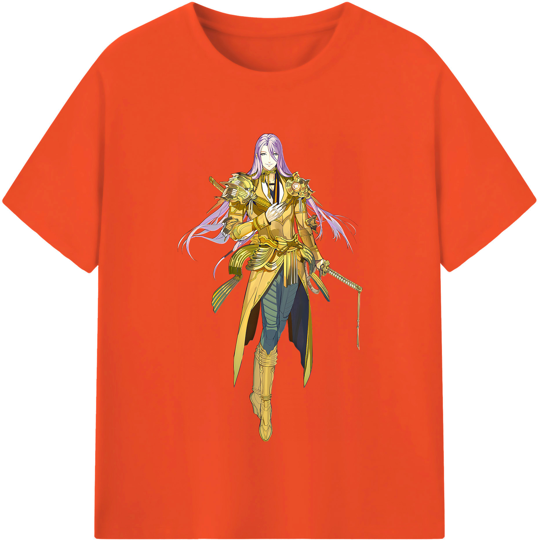 （画像用） 刀剣乱舞 Touken Ranbu 綿100％半袖Tシャツ（フロントプリント）
