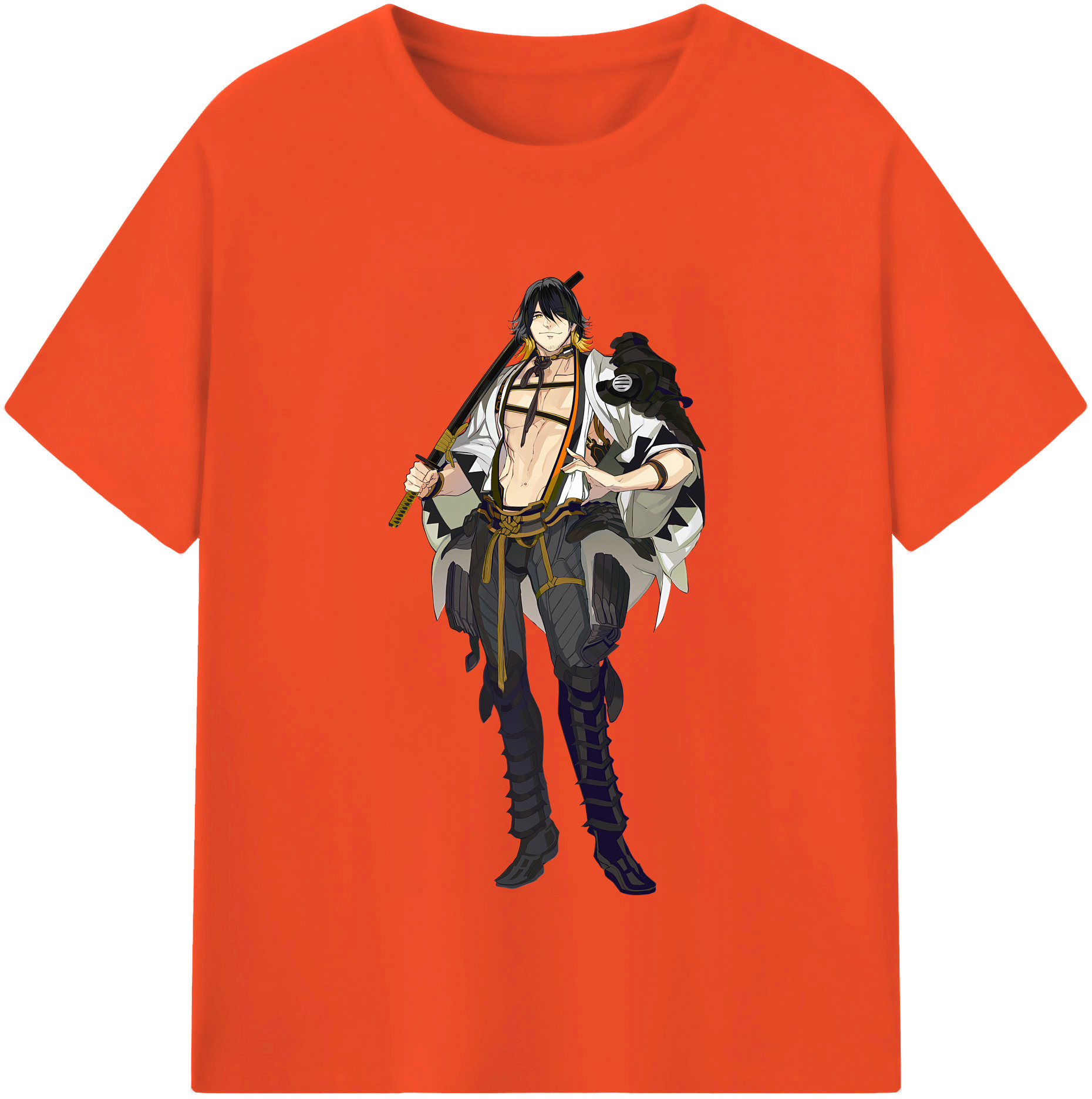 （画像用） 刀剣乱舞 Touken Ranbu 綿100％半袖Tシャツ（フロントプリント）