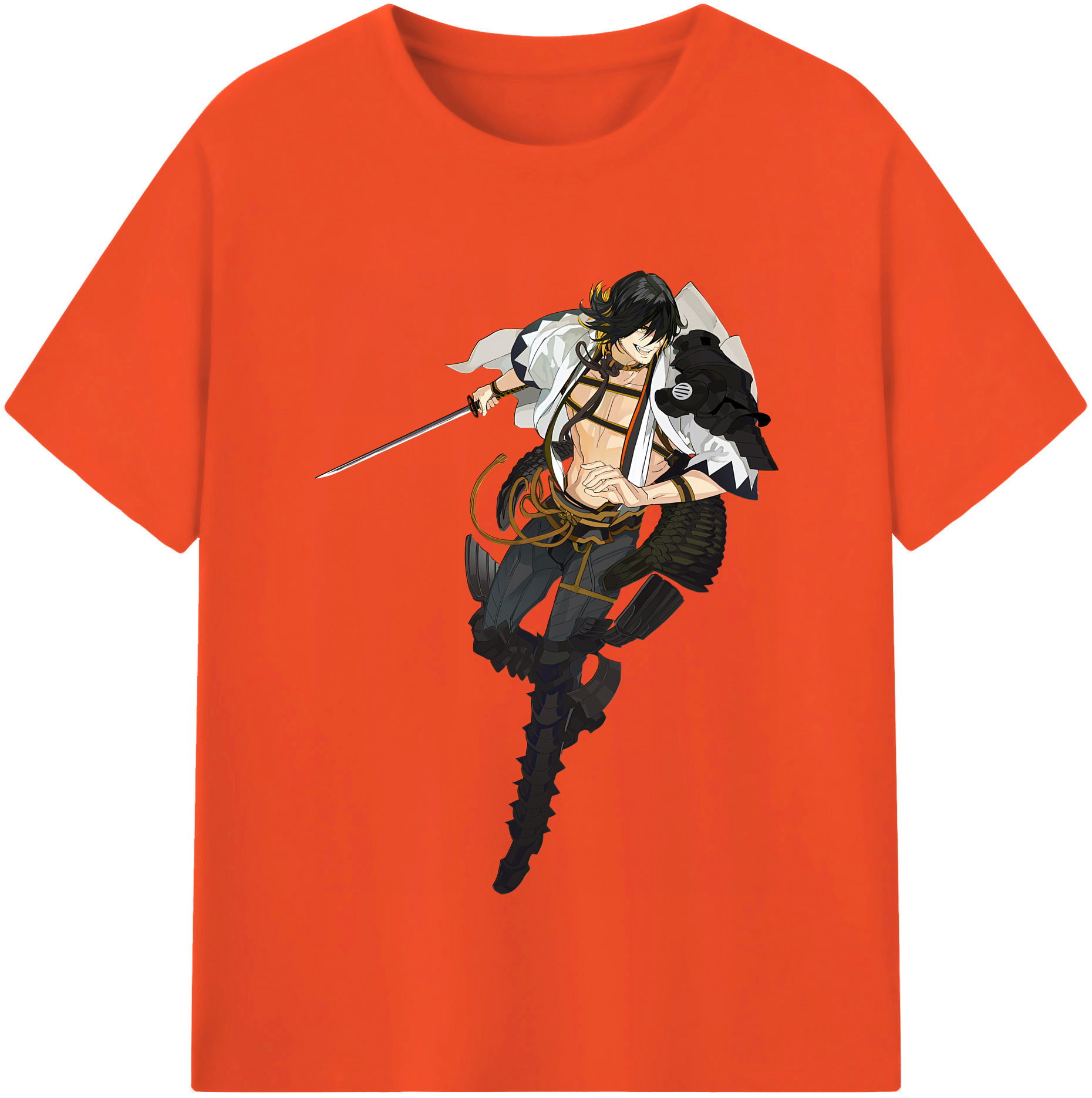 （画像用） 刀剣乱舞 Touken Ranbu 綿100％半袖Tシャツ（フロントプリント）