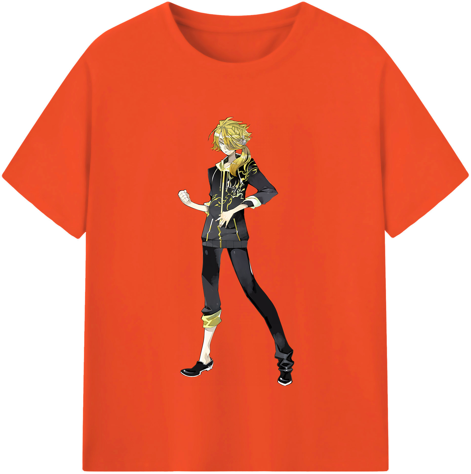（画像用） 刀剣乱舞 Touken Ranbu 綿100％半袖Tシャツ（フロントプリント）