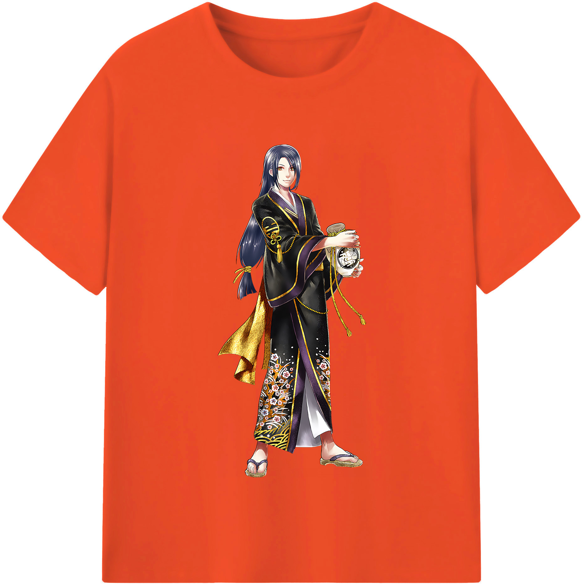 （画像用） 刀剣乱舞 Touken Ranbu 綿100％半袖Tシャツ（フロントプリント）