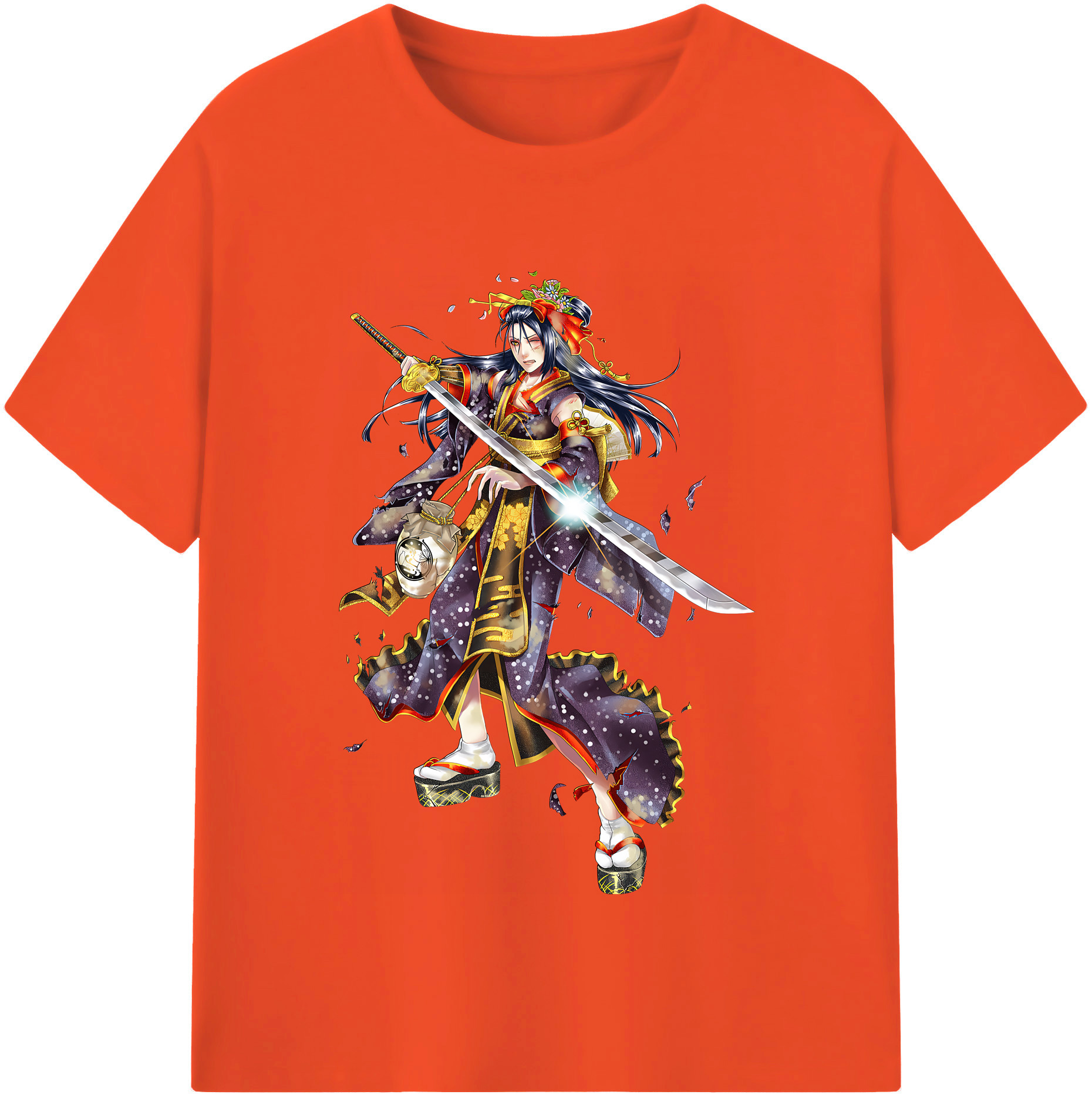 （画像用） 刀剣乱舞 Touken Ranbu 綿100％半袖Tシャツ（フロントプリント）