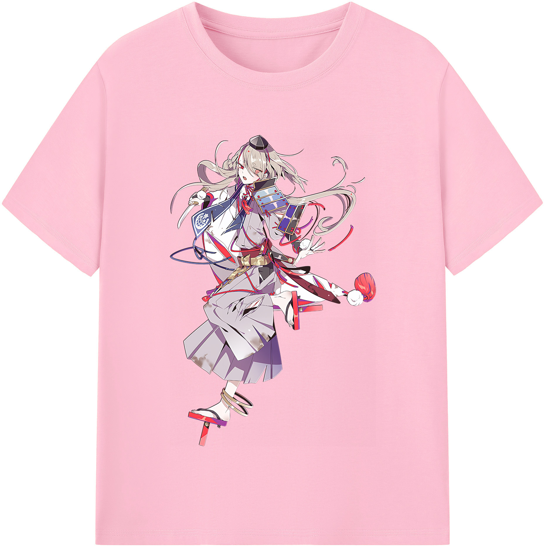 （画像用） 刀剣乱舞 Touken Ranbu 綿100％半袖Tシャツ（フロントプリント）