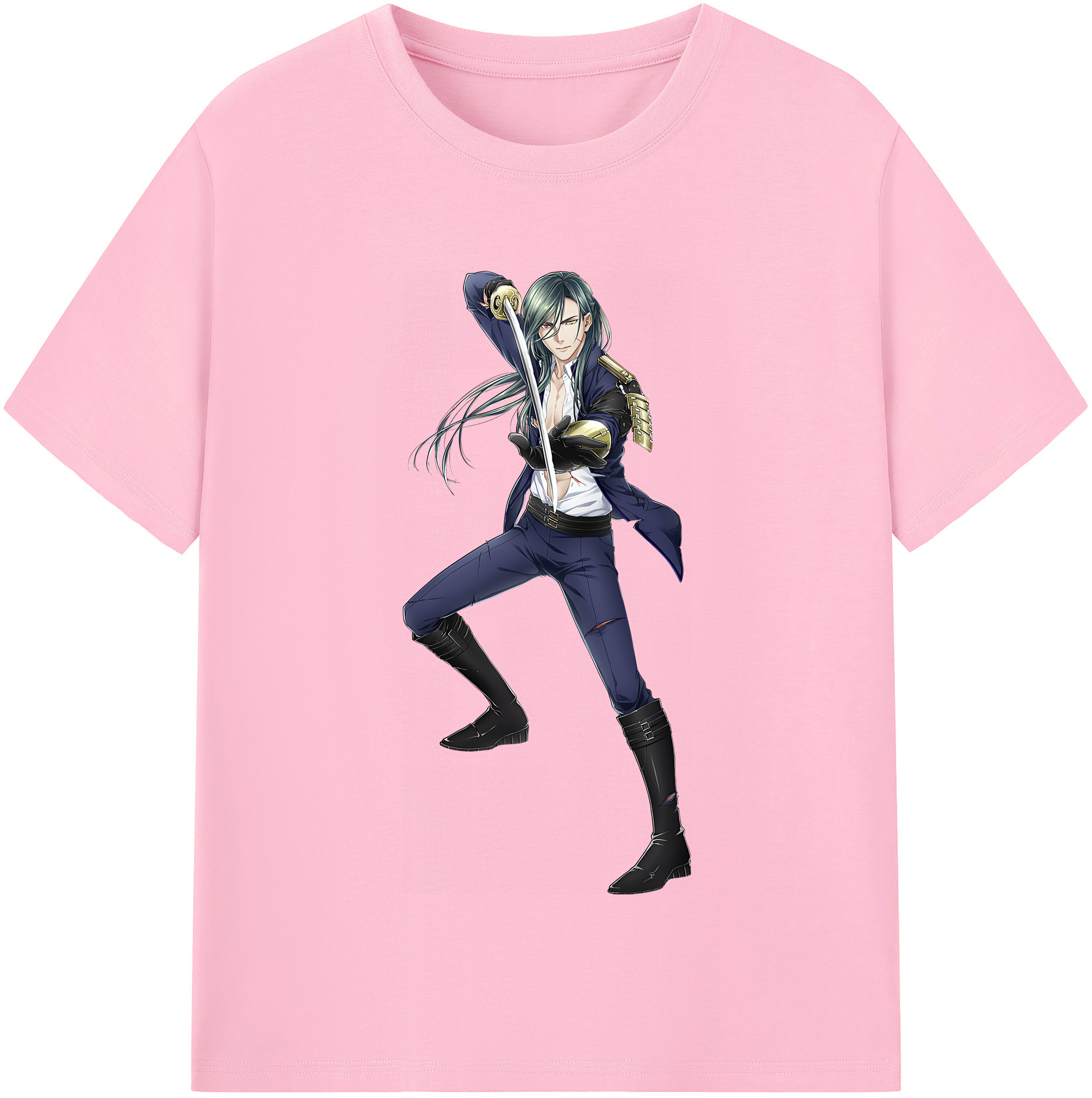 （画像用） 刀剣乱舞 Touken Ranbu 綿100％半袖Tシャツ（フロントプリント）