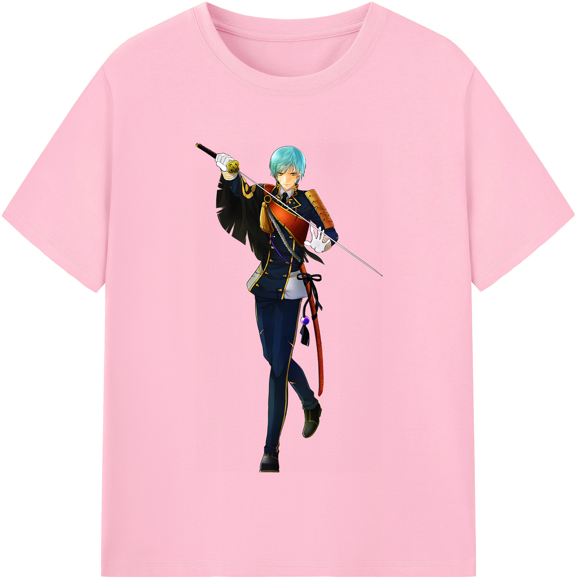 （画像用） 刀剣乱舞 Touken Ranbu 綿100％半袖Tシャツ（フロントプリント）