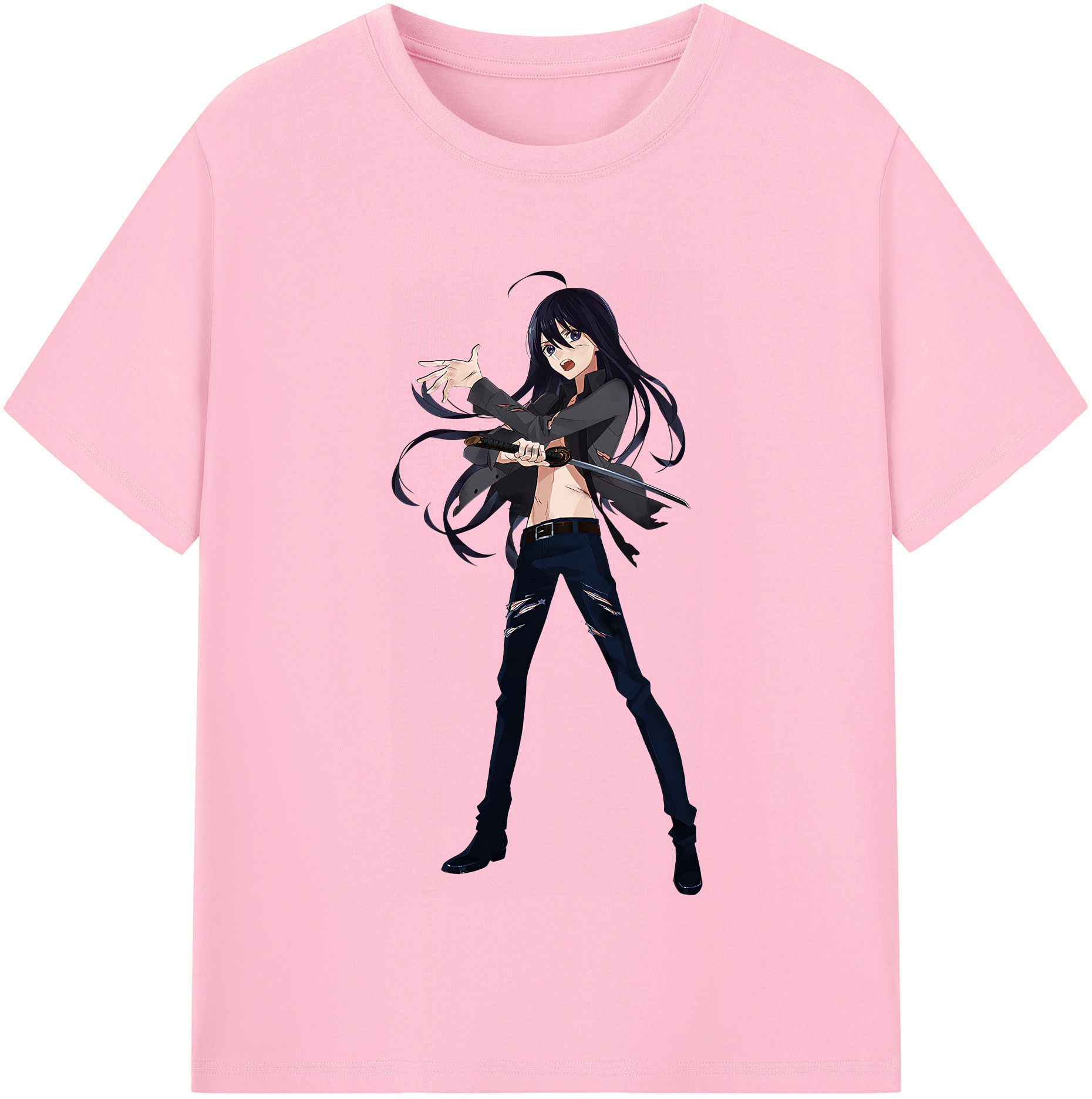 （画像用） 刀剣乱舞 Touken Ranbu 綿100％半袖Tシャツ（フロントプリント）