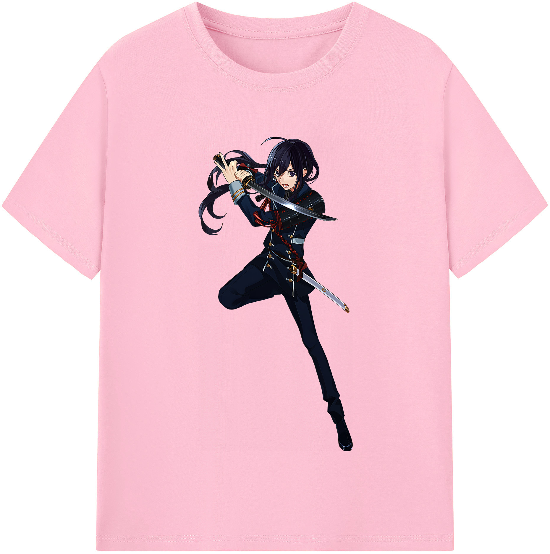 （画像用） 刀剣乱舞 Touken Ranbu 綿100％半袖Tシャツ（フロントプリント）