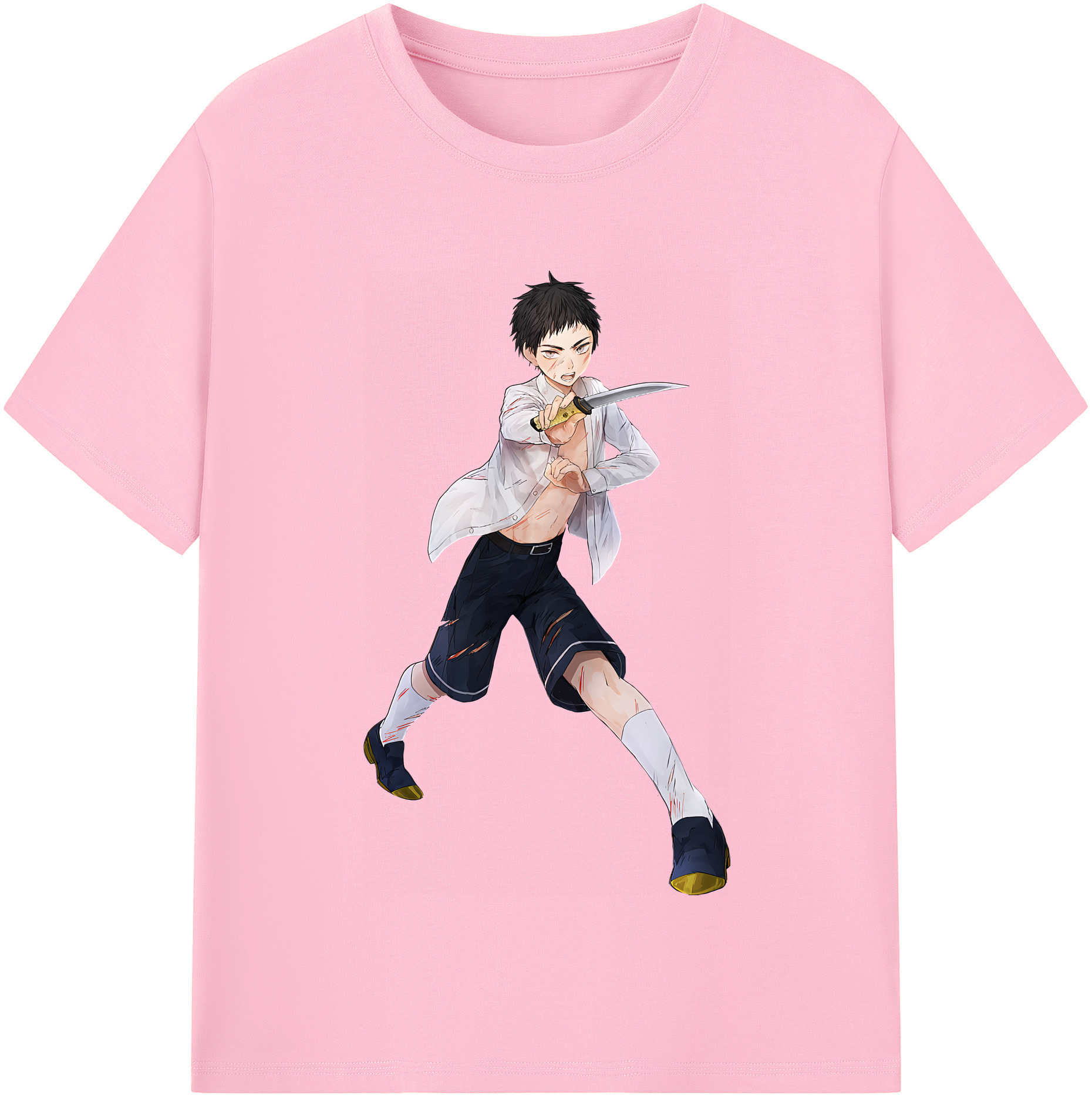 （画像用） 刀剣乱舞 Touken Ranbu 綿100％半袖Tシャツ（フロントプリント）