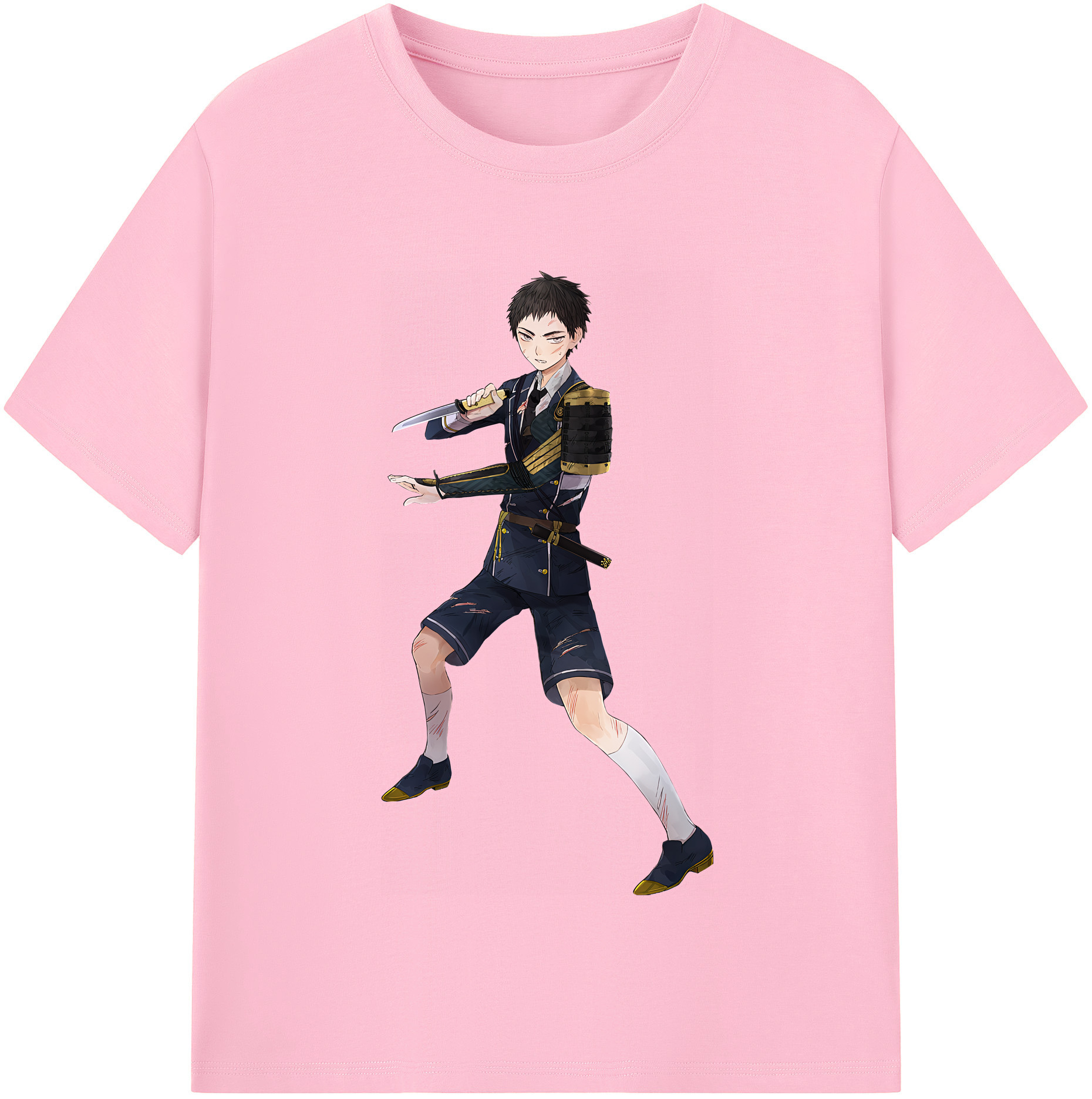 （画像用） 刀剣乱舞 Touken Ranbu 綿100％半袖Tシャツ（フロントプリント）