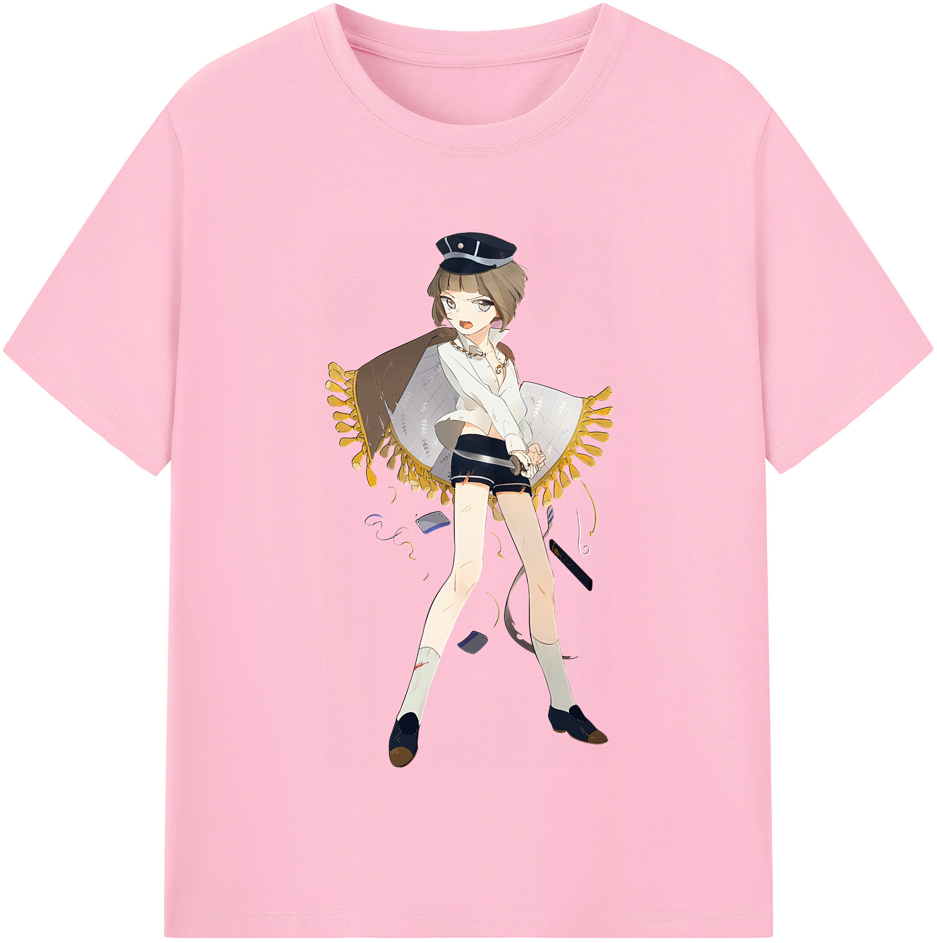 （画像用） 刀剣乱舞 Touken Ranbu 綿100％半袖Tシャツ（フロントプリント）