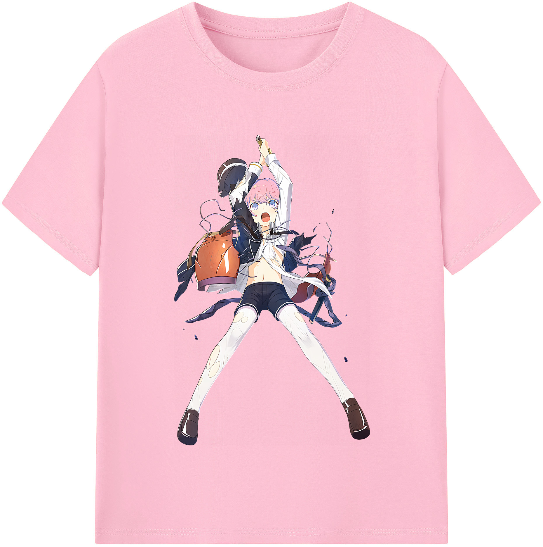 （画像用） 刀剣乱舞 Touken Ranbu 綿100％半袖Tシャツ（フロントプリント）