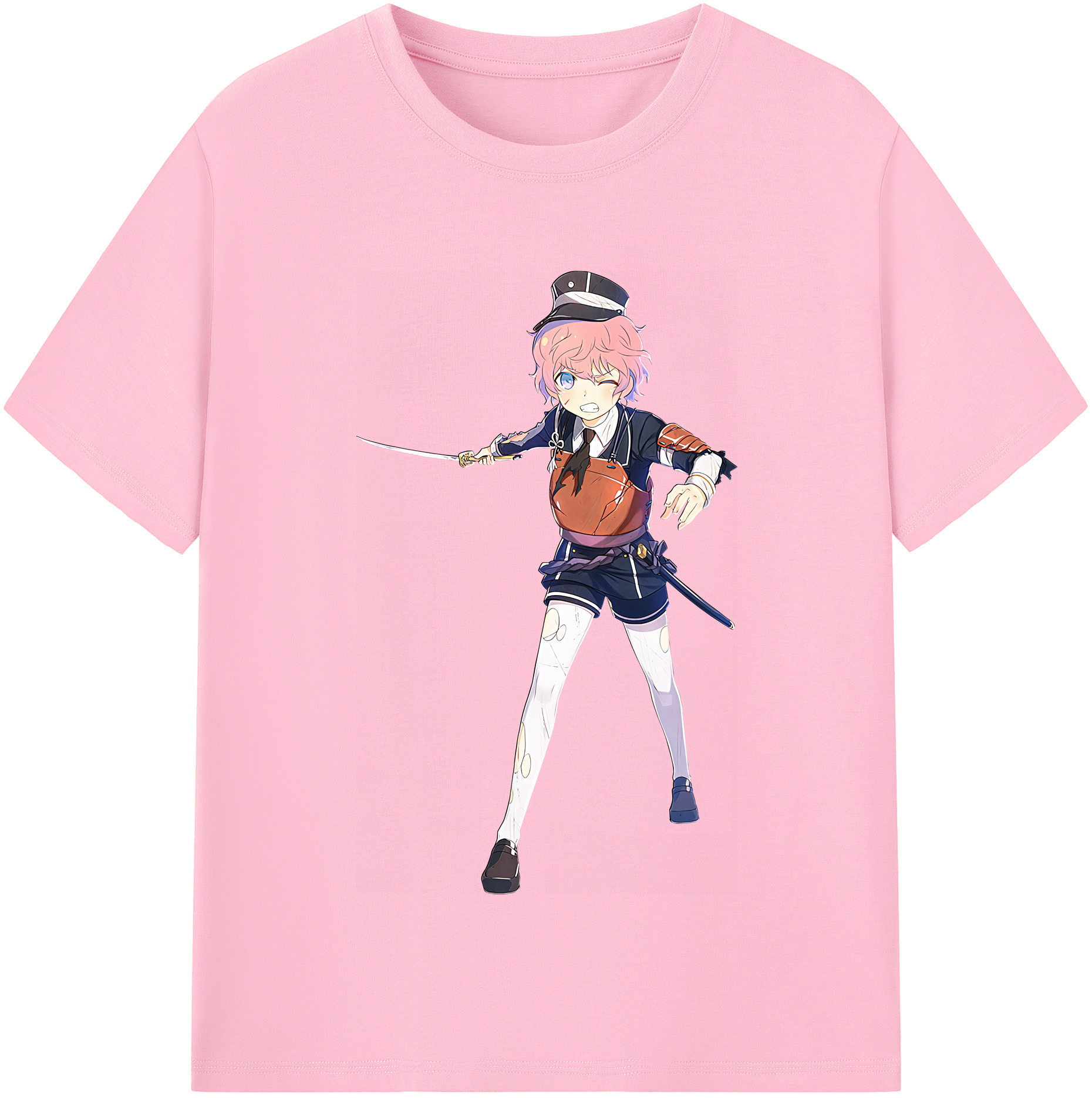 （画像用） 刀剣乱舞 Touken Ranbu 綿100％半袖Tシャツ（フロントプリント）