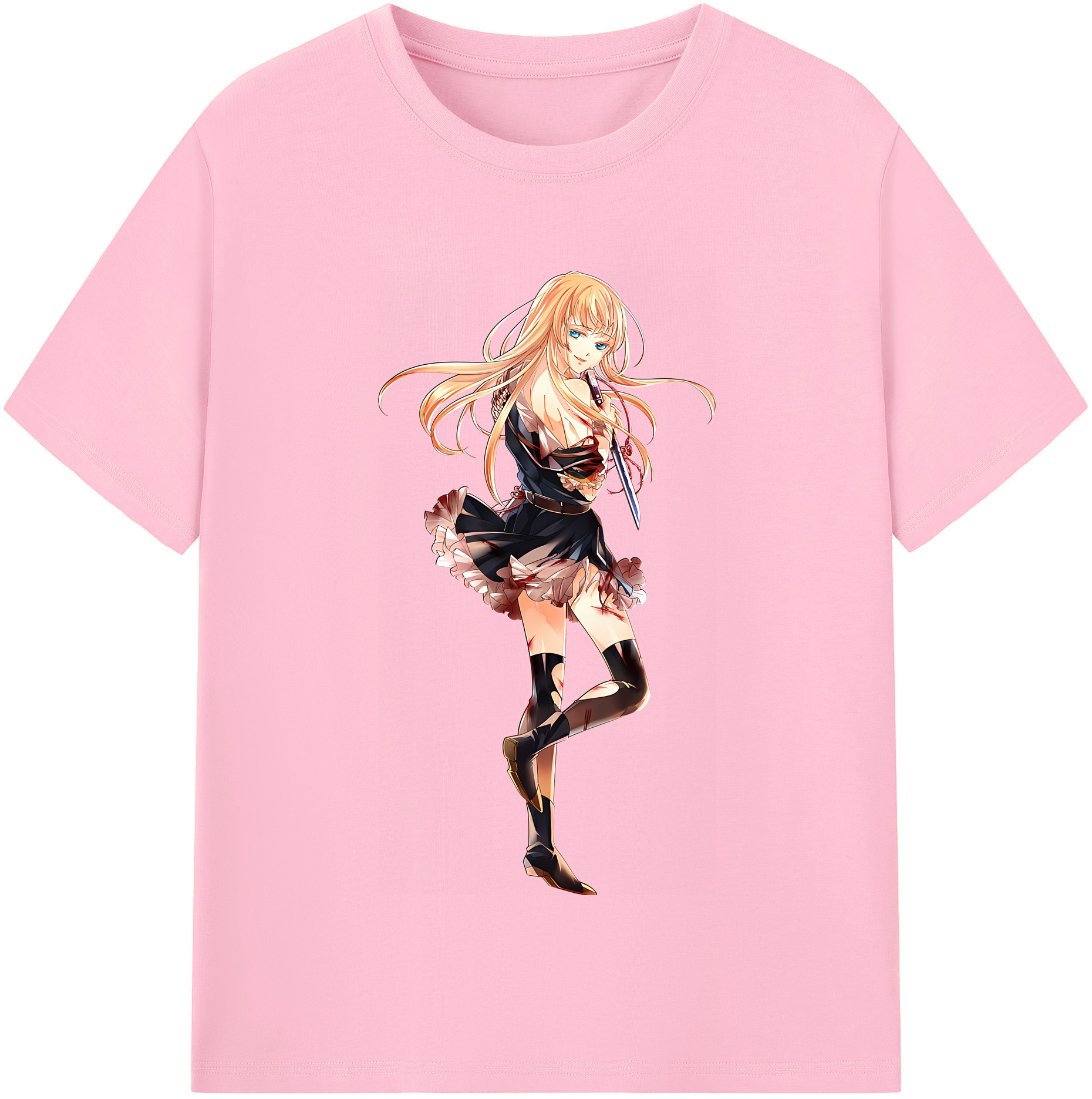 （画像用） 刀剣乱舞 Touken Ranbu 綿100％半袖Tシャツ（フロントプリント）