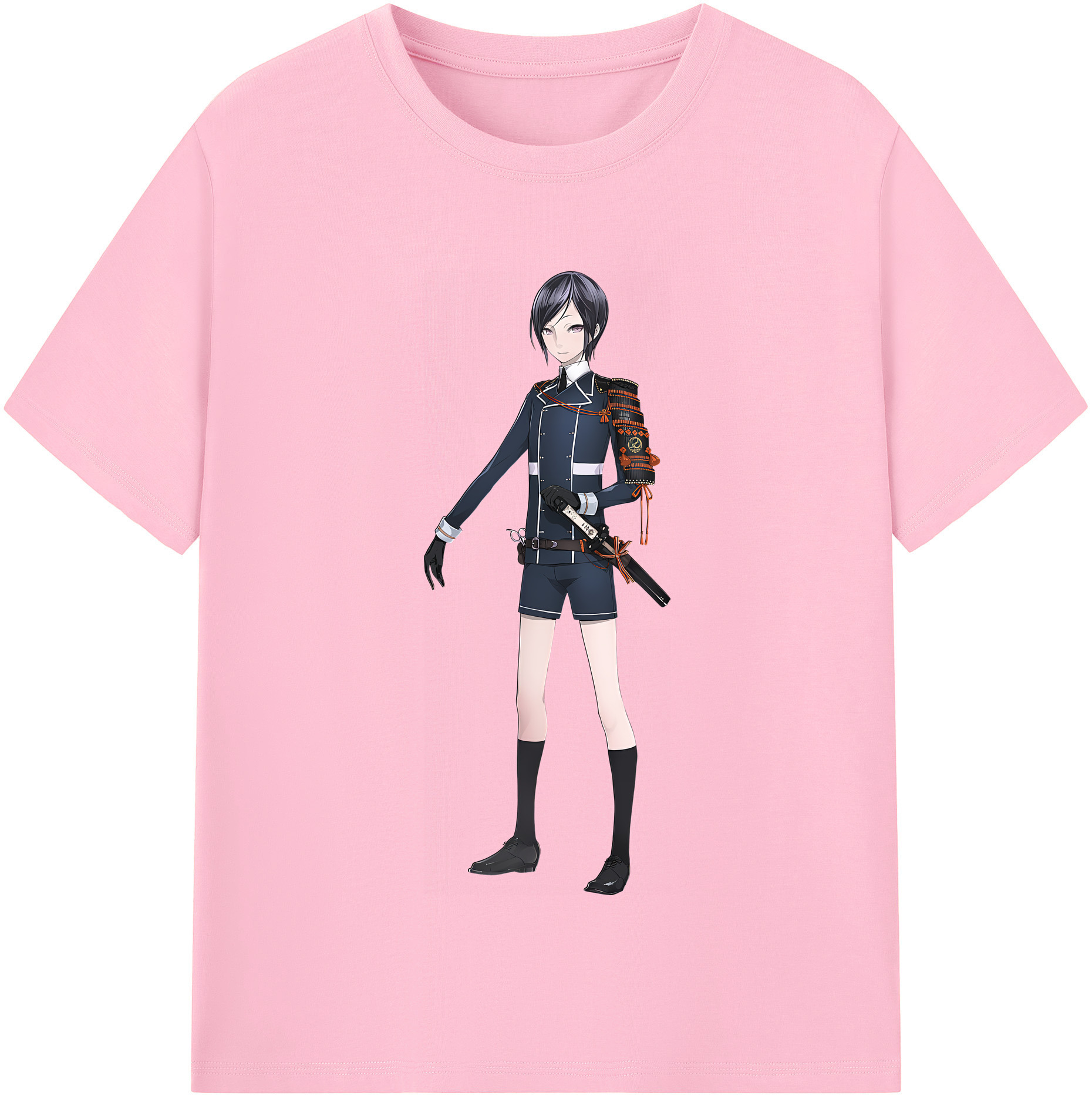 （画像用） 刀剣乱舞 Touken Ranbu 綿100％半袖Tシャツ（フロントプリント）