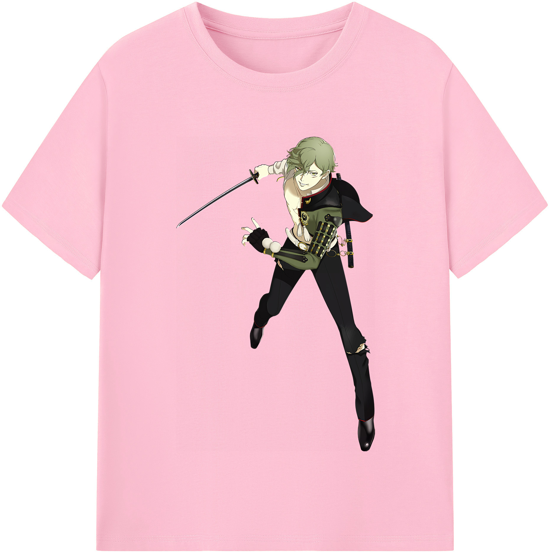 （画像用） 刀剣乱舞 Touken Ranbu 綿100％半袖Tシャツ（フロントプリント）