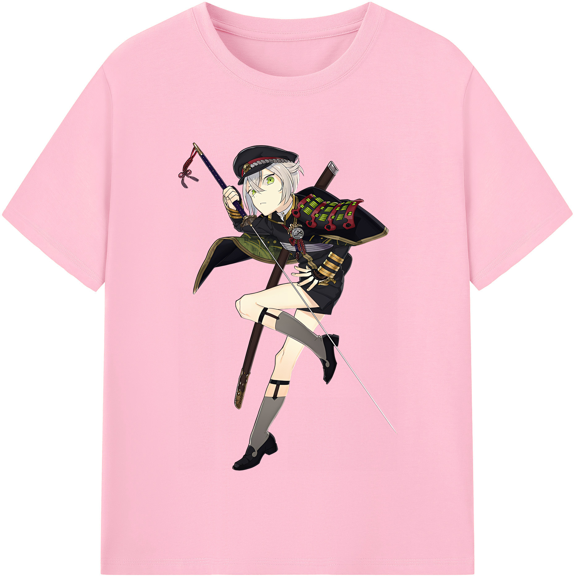 （画像用） 刀剣乱舞 Touken Ranbu 綿100％半袖Tシャツ（フロントプリント）