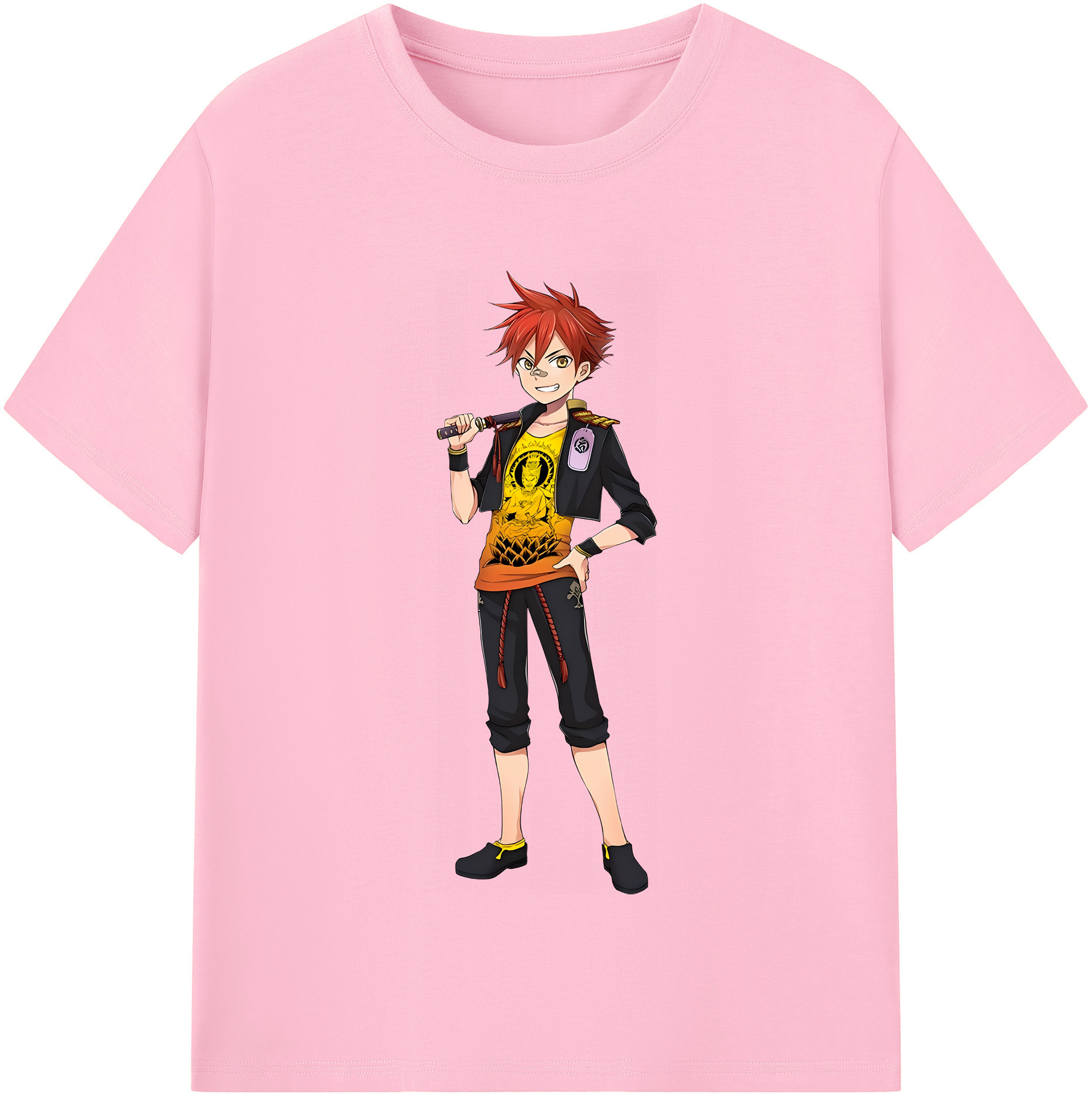 （画像用） 刀剣乱舞 Touken Ranbu 綿100％半袖Tシャツ（フロントプリント）