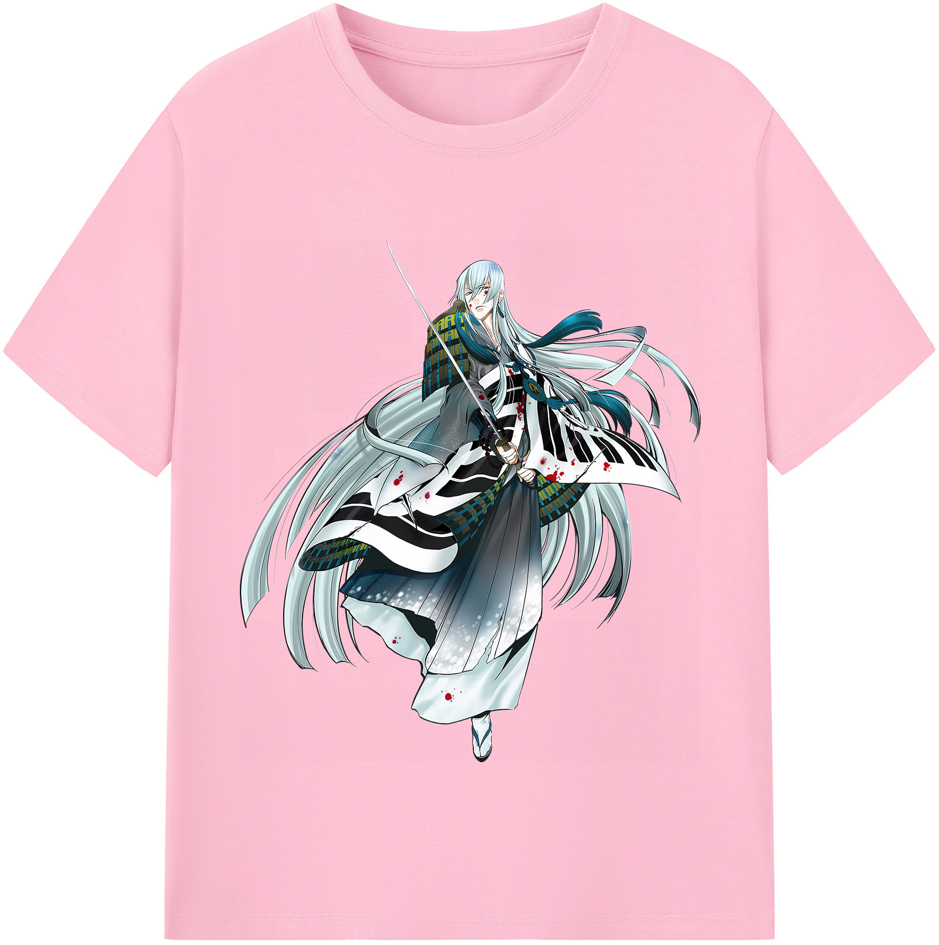 （画像用） 刀剣乱舞 Touken Ranbu 綿100％半袖Tシャツ（フロントプリント）
