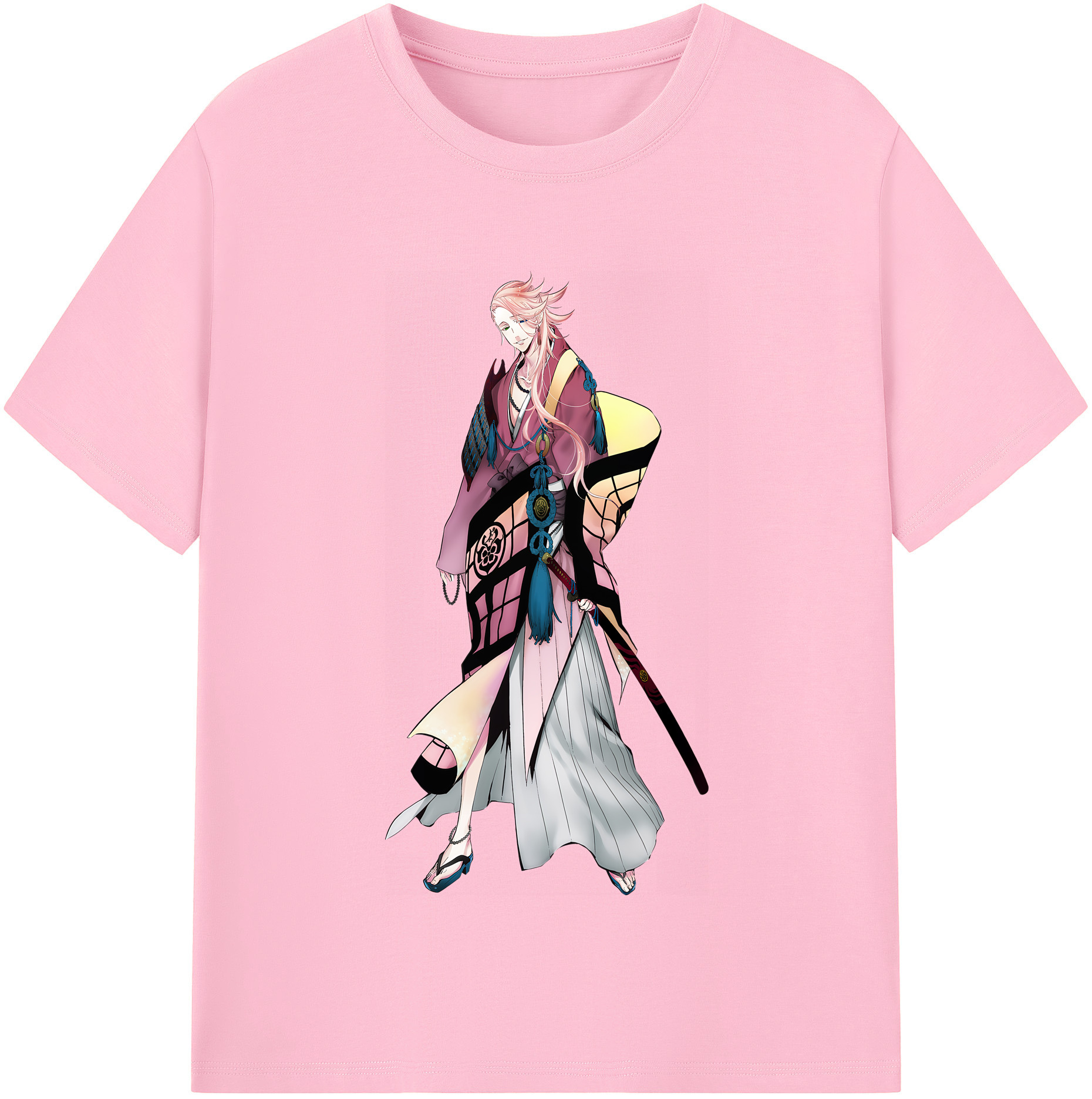 （画像用） 刀剣乱舞 Touken Ranbu 綿100％半袖Tシャツ（フロントプリント）