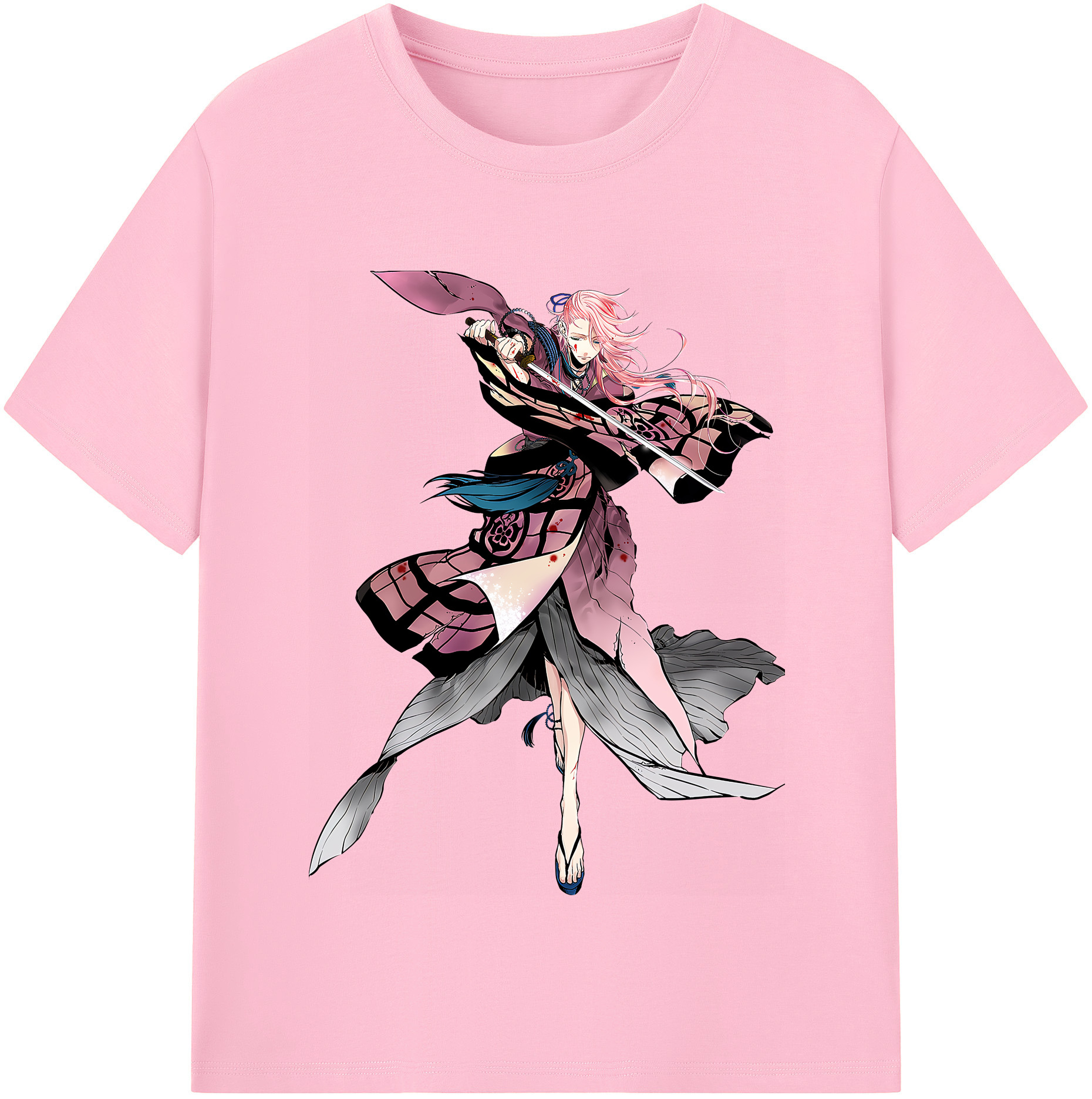 （画像用） 刀剣乱舞 Touken Ranbu 綿100％半袖Tシャツ（フロントプリント）