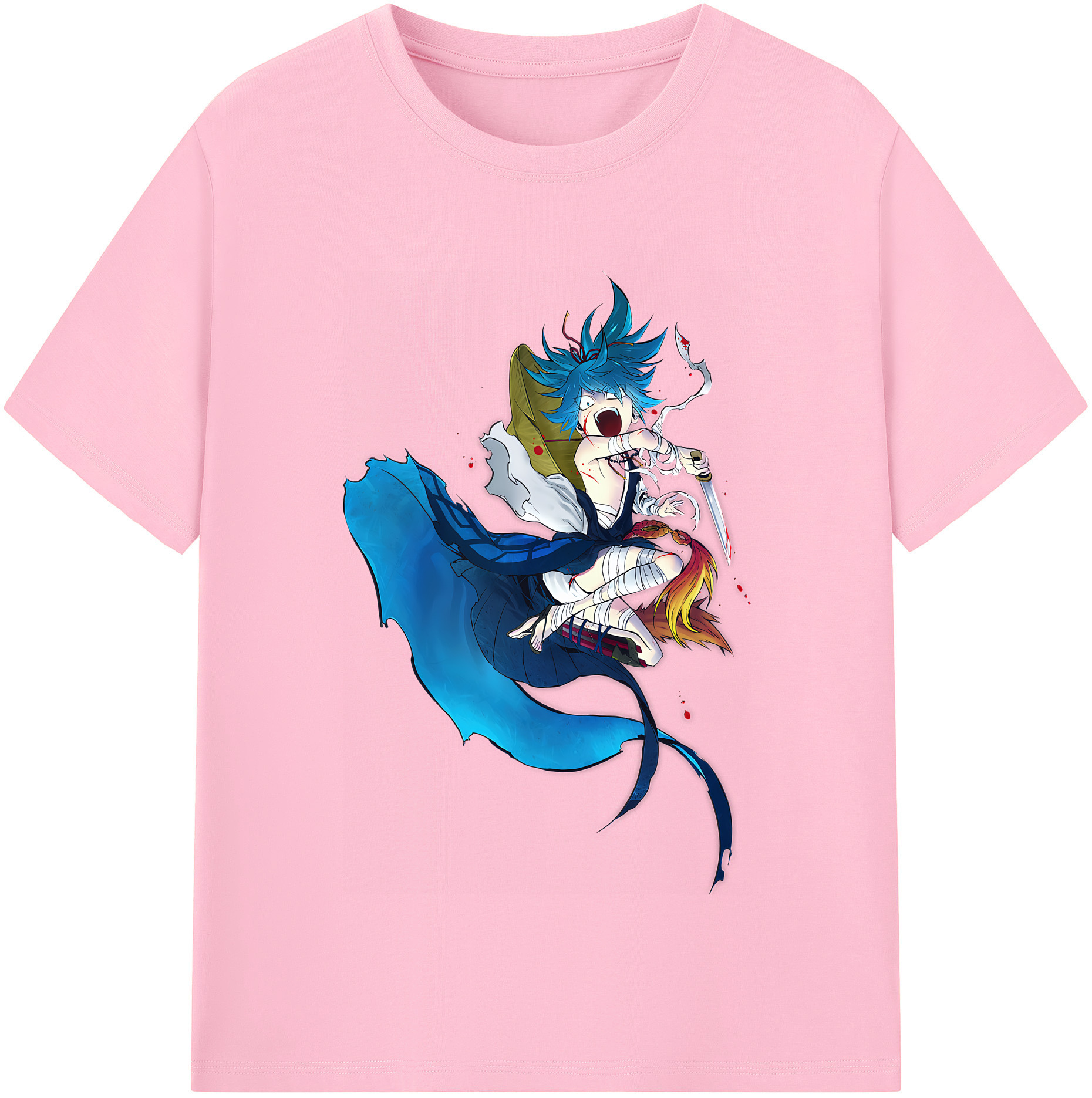 （画像用） 刀剣乱舞 Touken Ranbu 綿100％半袖Tシャツ（フロントプリント）