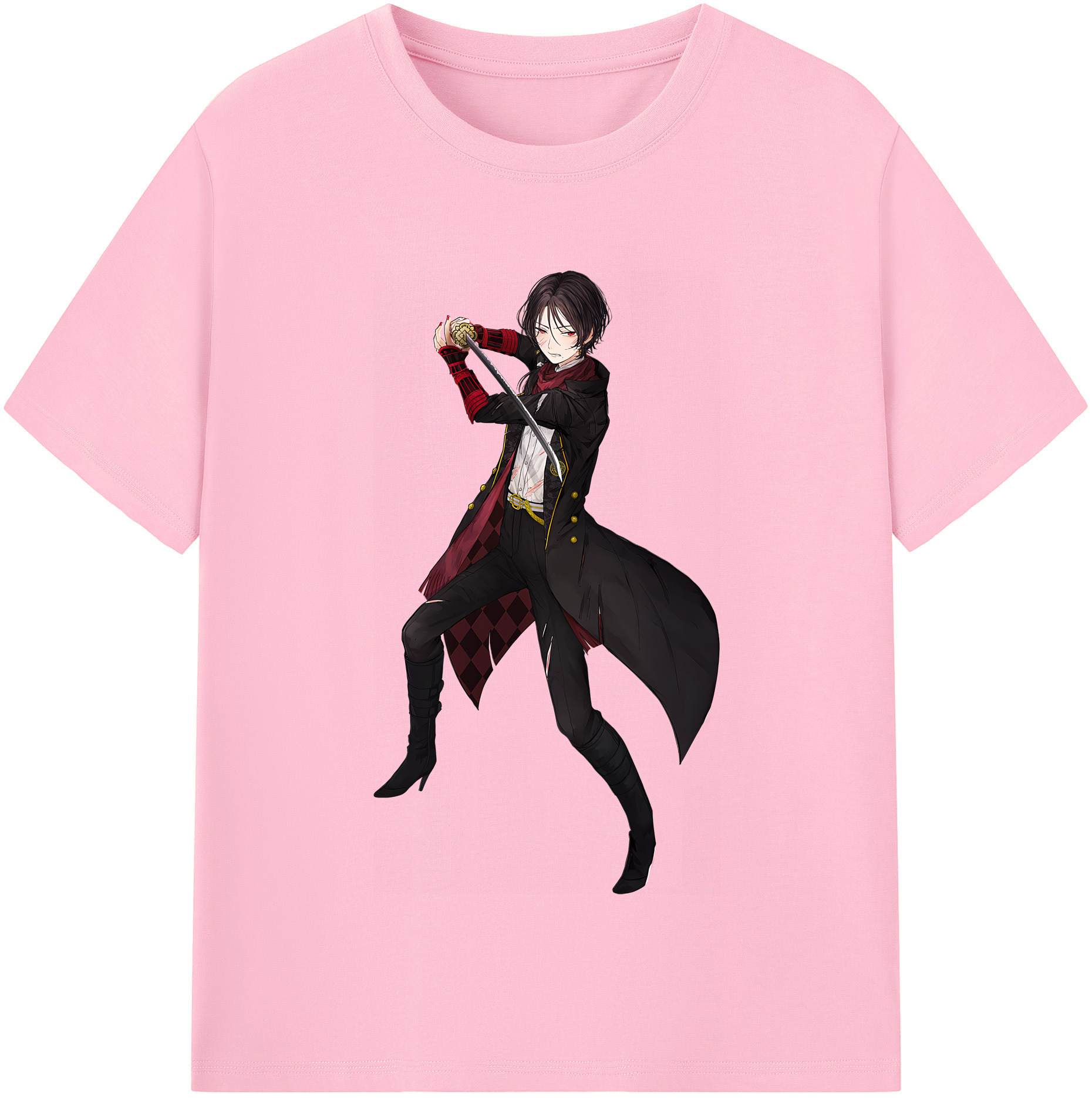 （画像用） 刀剣乱舞 Touken Ranbu 綿100％半袖Tシャツ（フロントプリント）