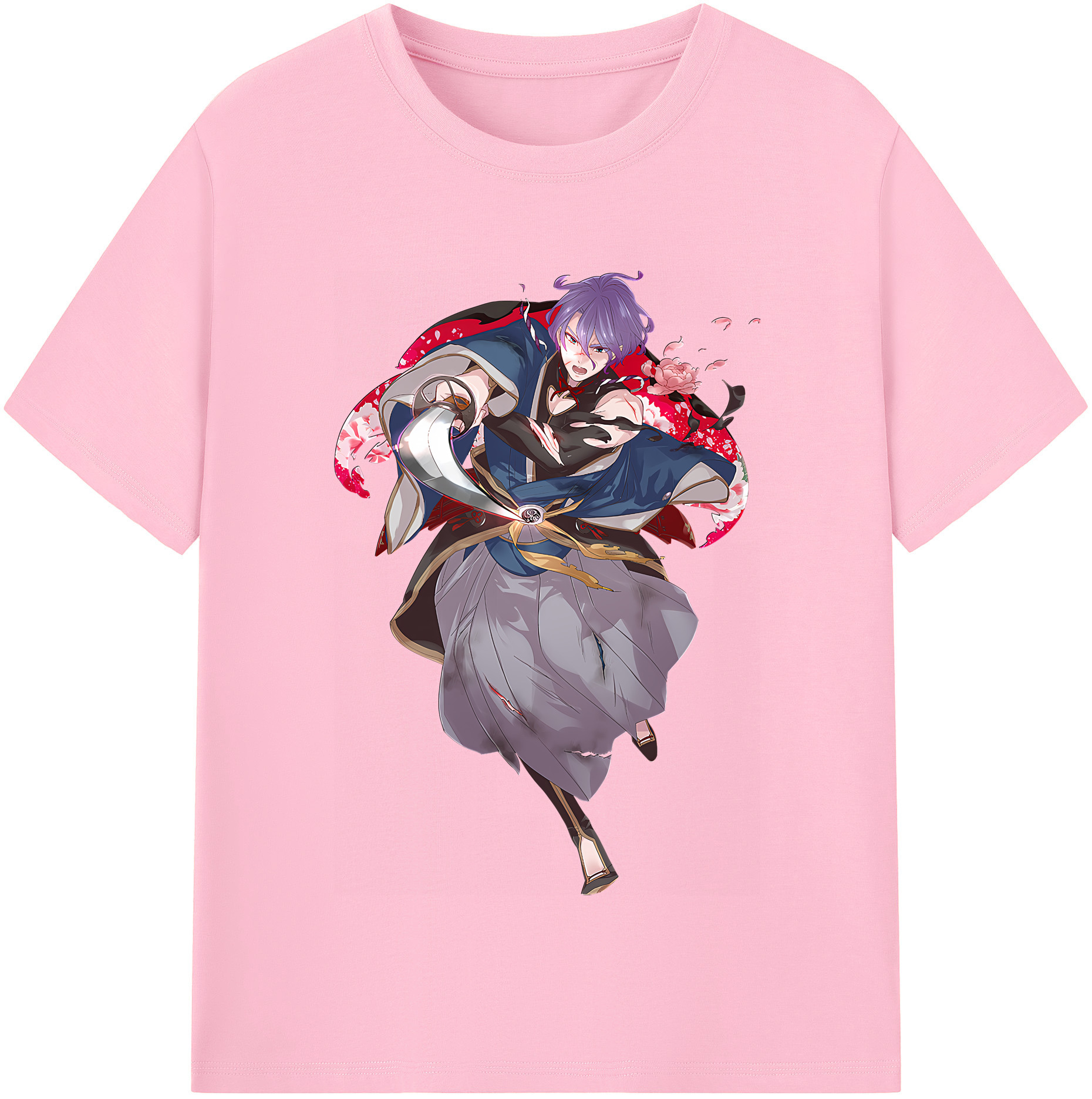 （画像用） 刀剣乱舞 Touken Ranbu 綿100％半袖Tシャツ（フロントプリント）