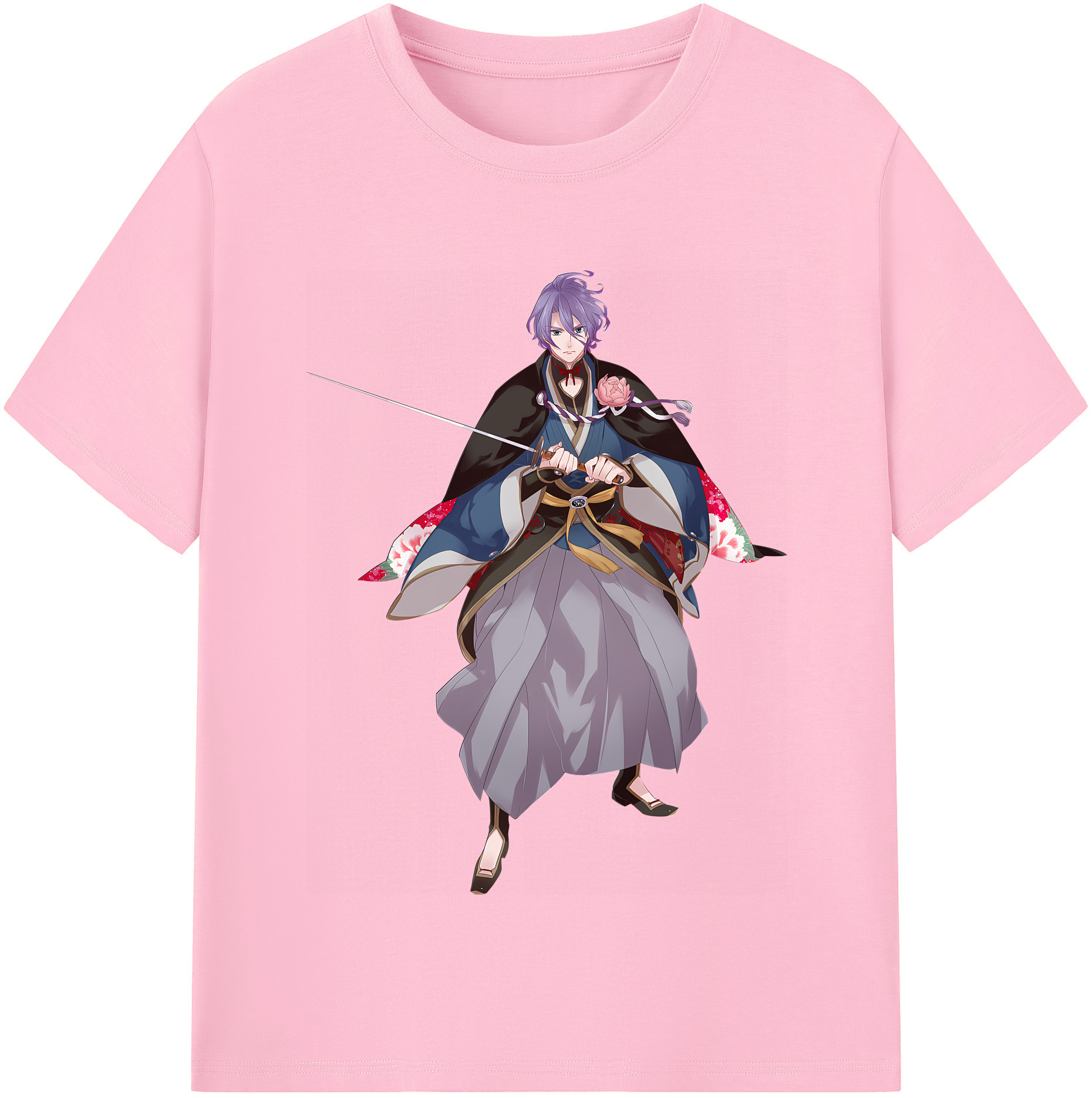 （画像用） 刀剣乱舞 Touken Ranbu 綿100％半袖Tシャツ（フロントプリント）