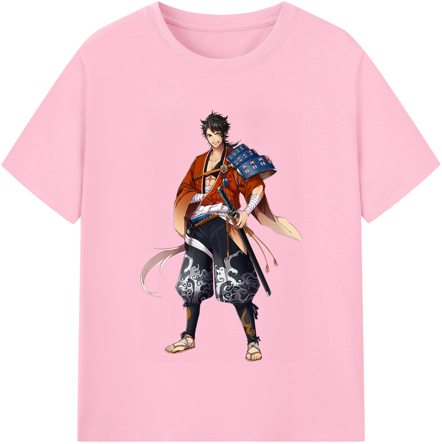 （画像用） 刀剣乱舞 Touken Ranbu 綿100％半袖Tシャツ（フロントプリント）