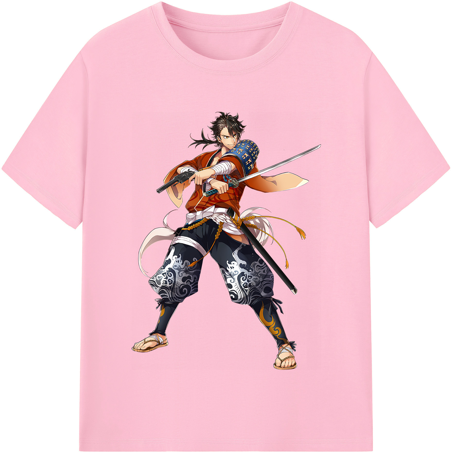 （画像用） 刀剣乱舞 Touken Ranbu 綿100％半袖Tシャツ（フロントプリント）