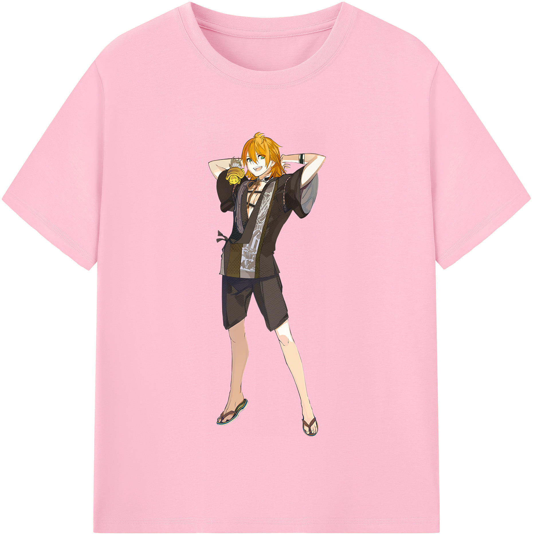 （画像用） 刀剣乱舞 Touken Ranbu 綿100％半袖Tシャツ（フロントプリント）
