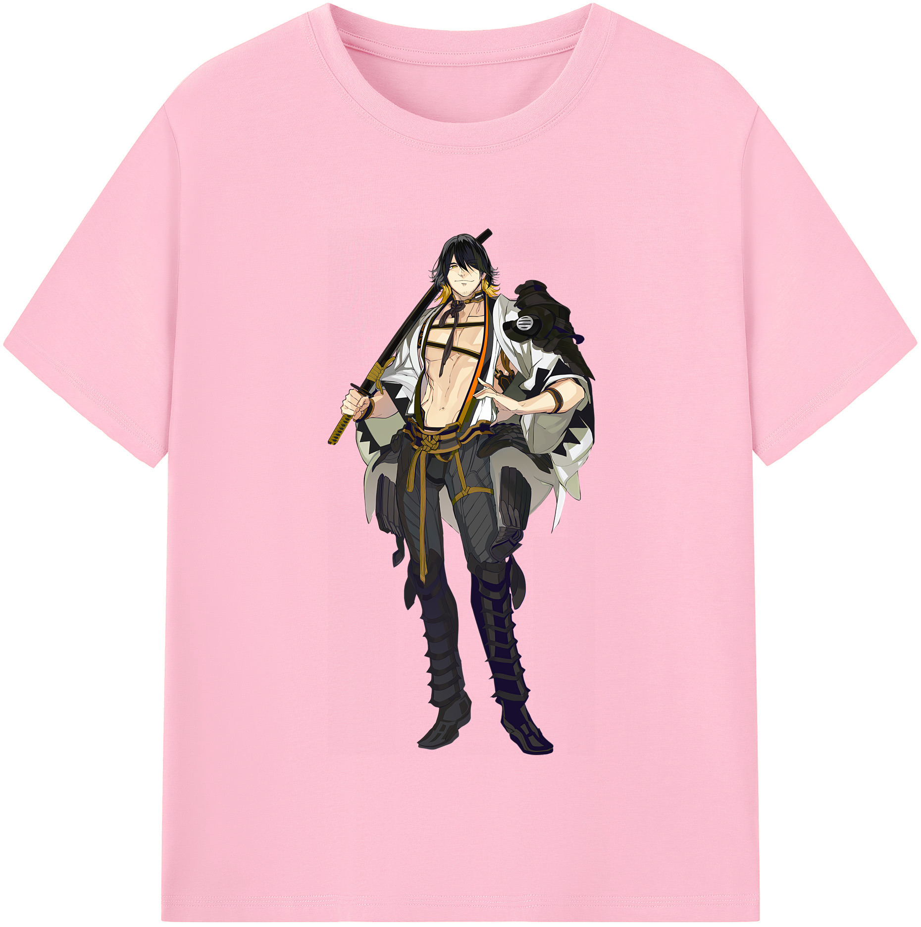 （画像用） 刀剣乱舞 Touken Ranbu 綿100％半袖Tシャツ（フロントプリント）