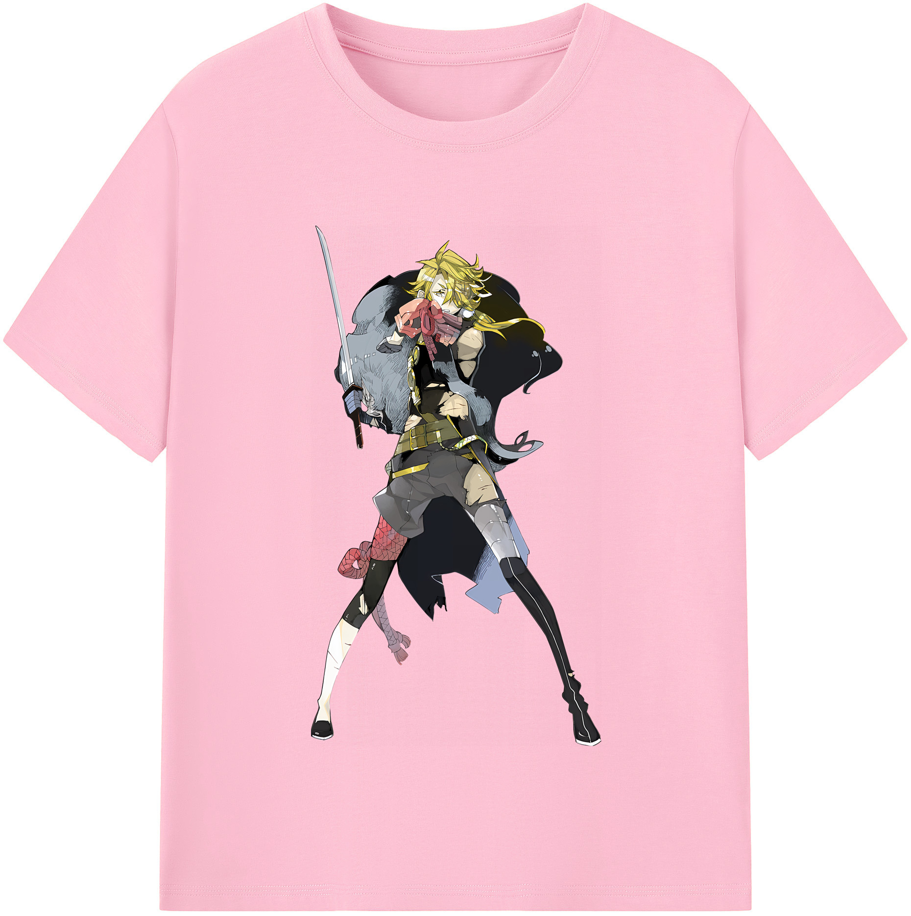 （画像用） 刀剣乱舞 Touken Ranbu 綿100％半袖Tシャツ（フロントプリント）