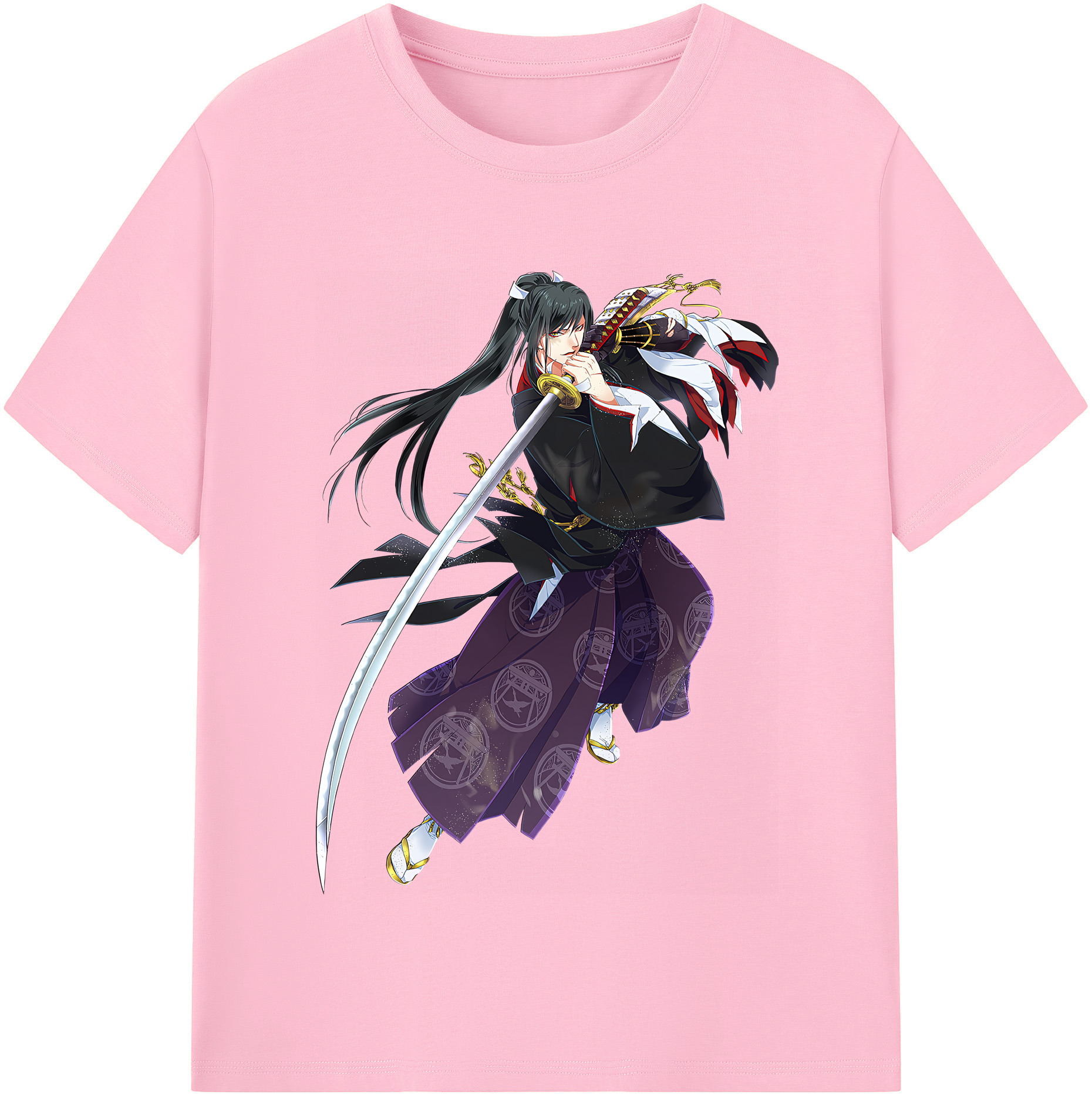 （画像用） 刀剣乱舞 Touken Ranbu 綿100％半袖Tシャツ（フロントプリント）