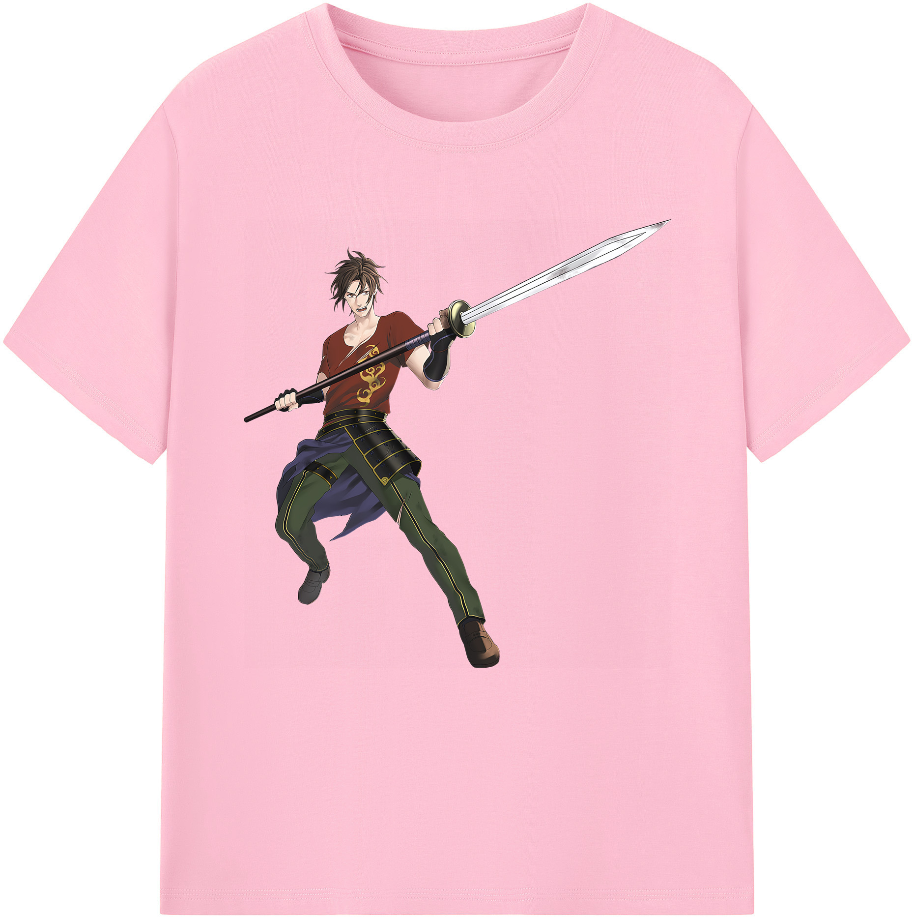 （画像用） 刀剣乱舞 Touken Ranbu 綿100％半袖Tシャツ（フロントプリント）