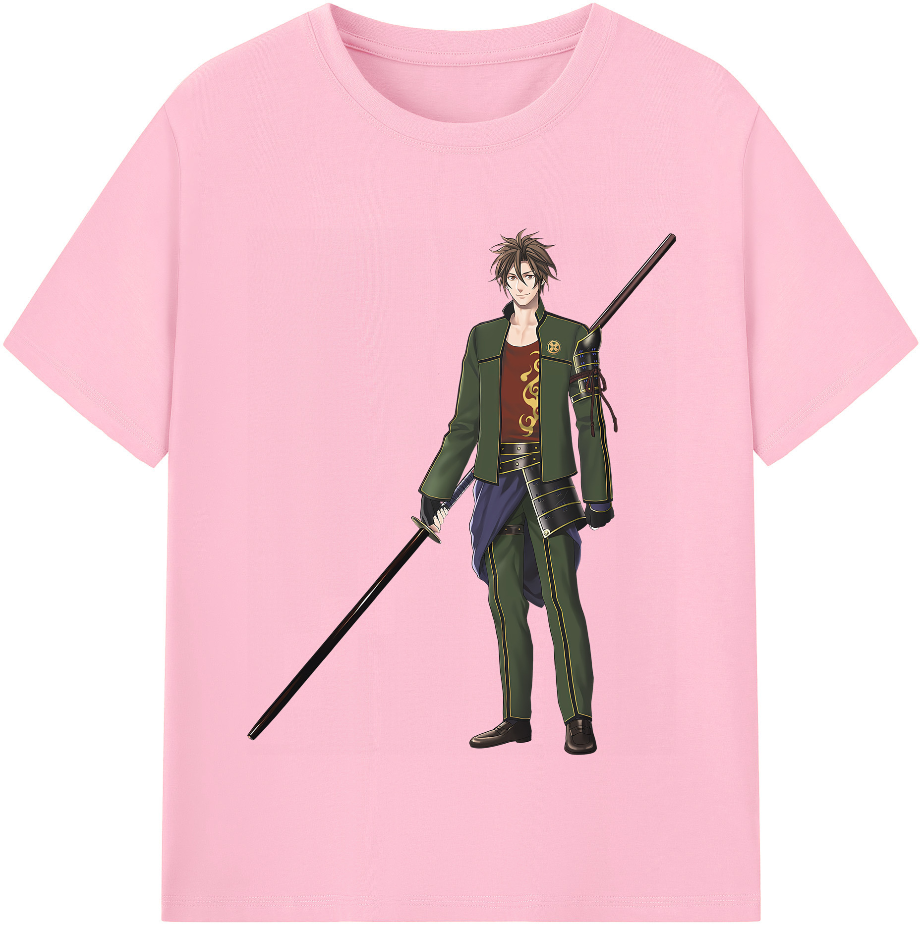 （画像用） 刀剣乱舞 Touken Ranbu 綿100％半袖Tシャツ（フロントプリント）