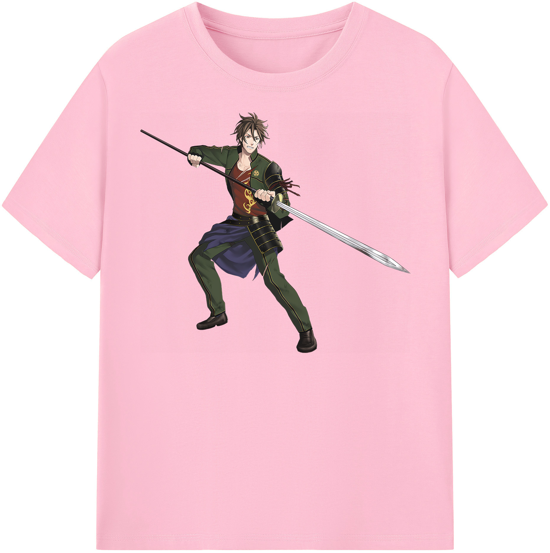（画像用） 刀剣乱舞 Touken Ranbu 綿100％半袖Tシャツ（フロントプリント）